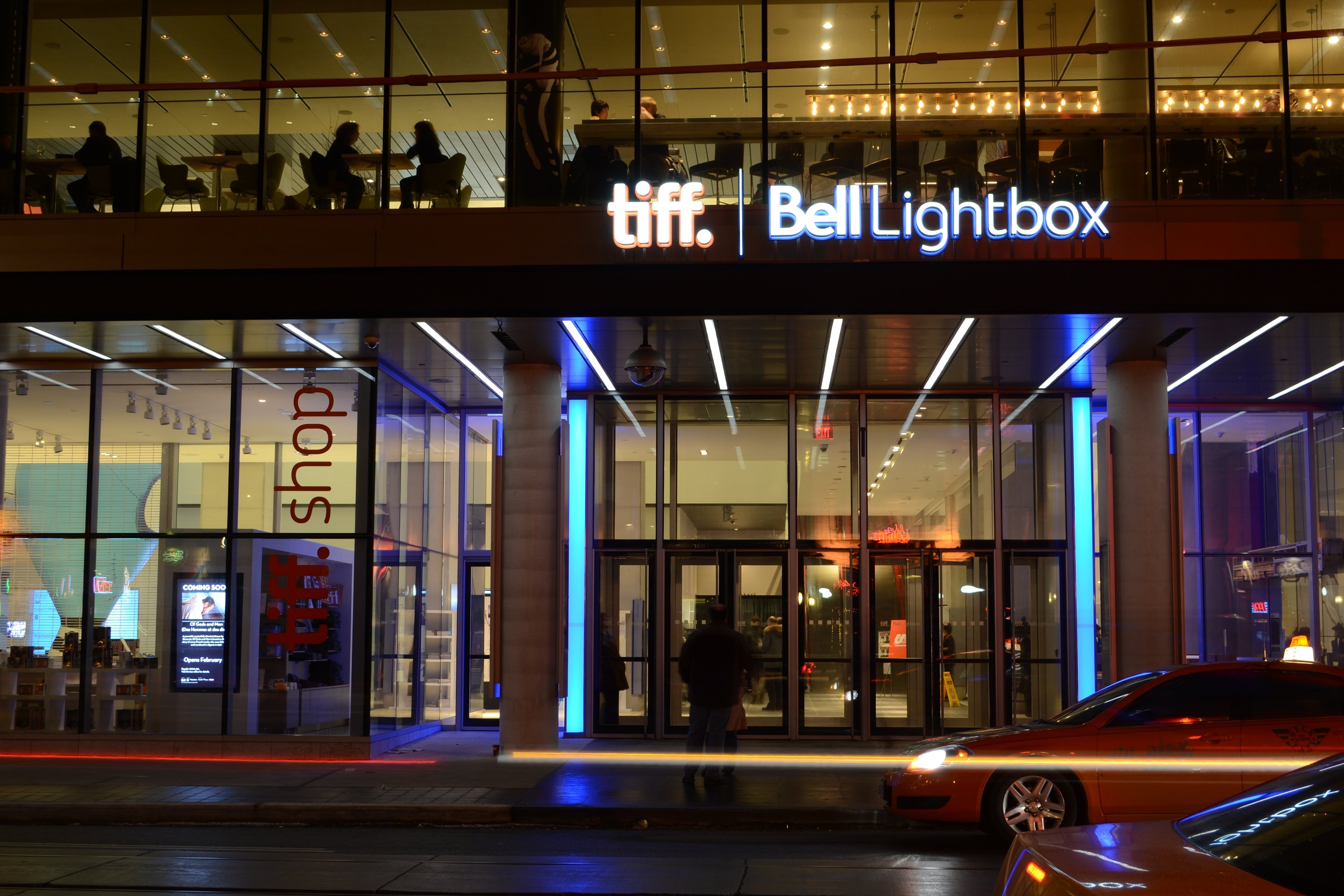 Canapy at TIFF50 event photo with guests