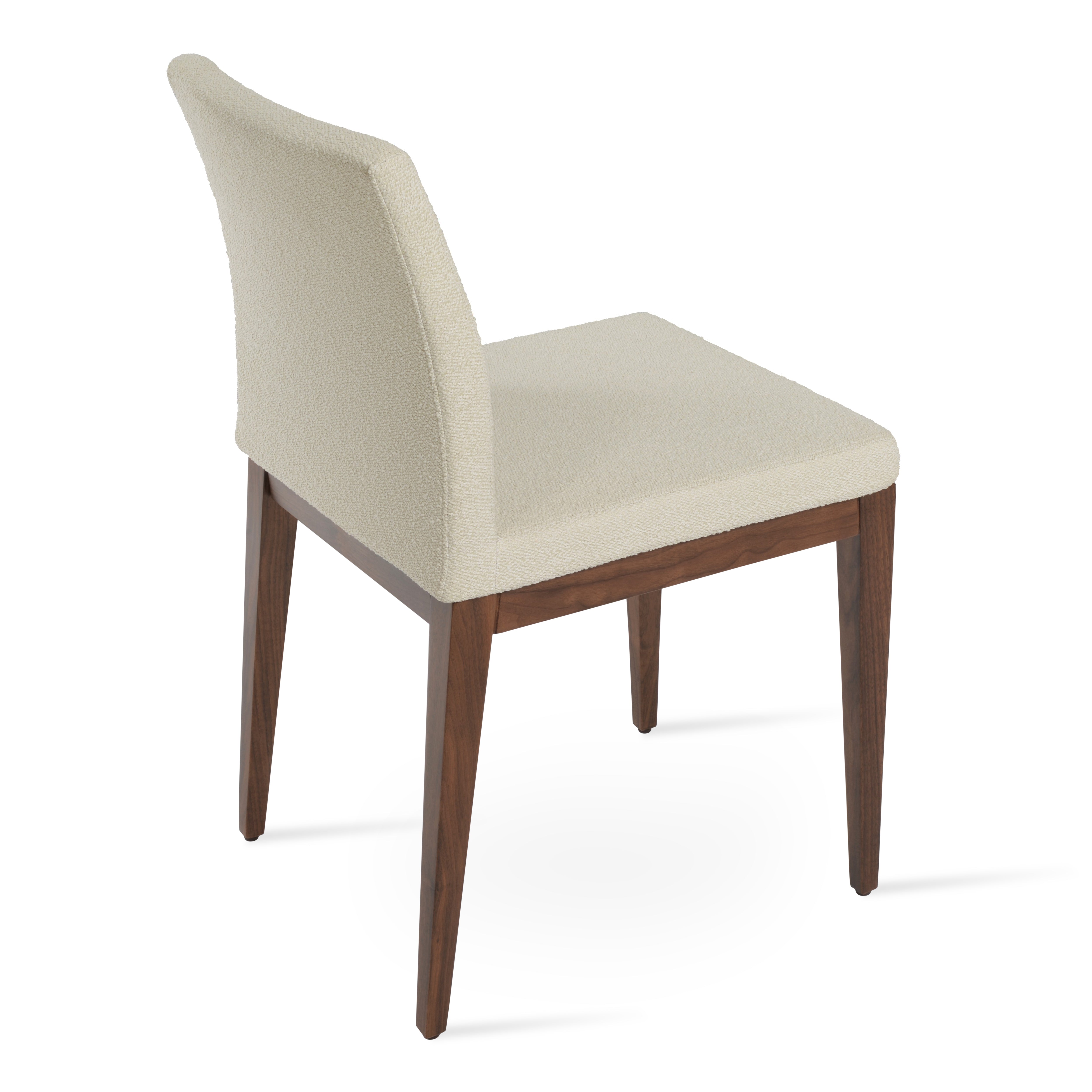 Aria Wood Dining Chair with modern design and elegant finish, ideal for contemporary dining rooms. Available with fast shipping across the GTA and Canada.