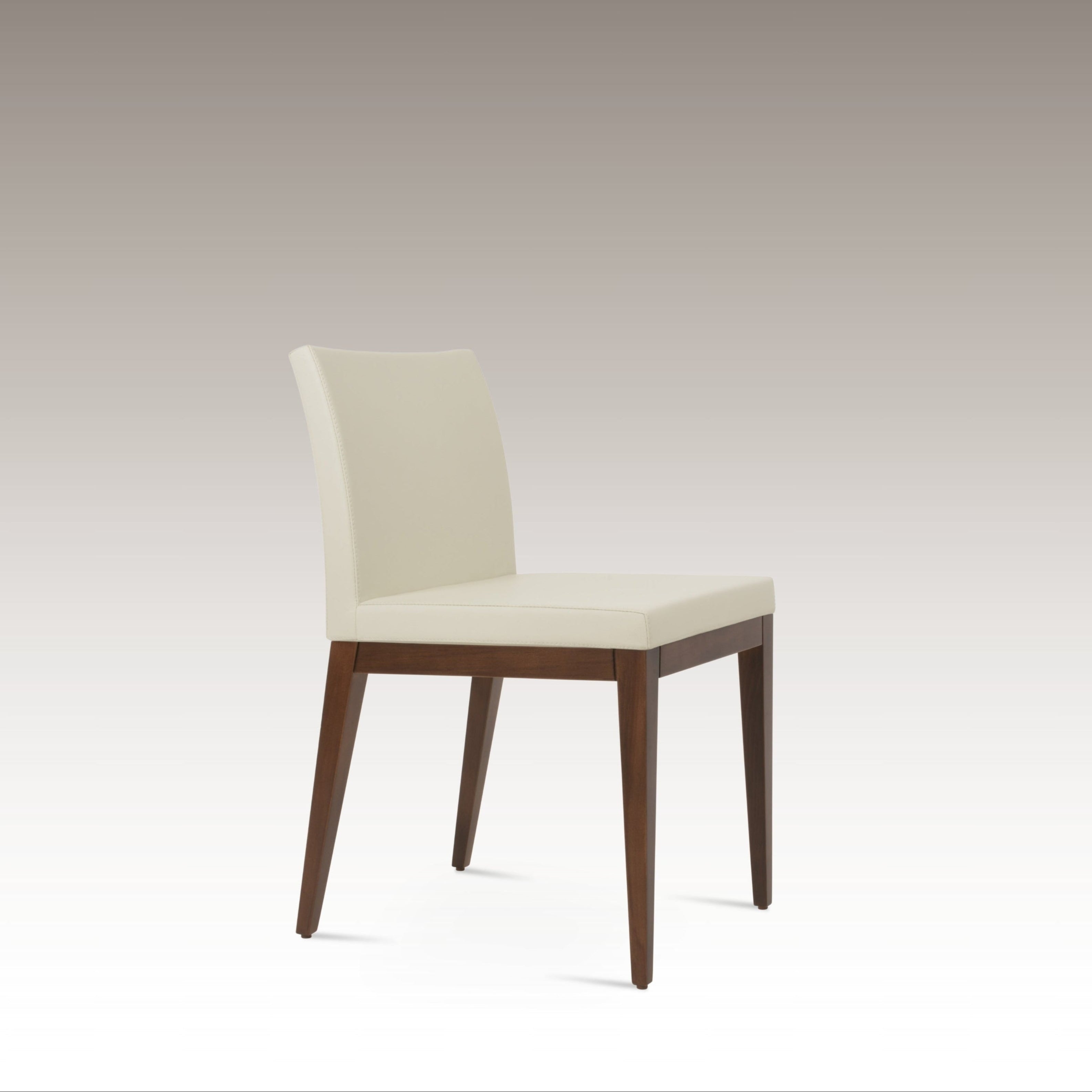 Aria Wood Dining Chair with modern design and elegant finish, ideal for contemporary dining rooms. Available with fast shipping across the GTA and Canada.