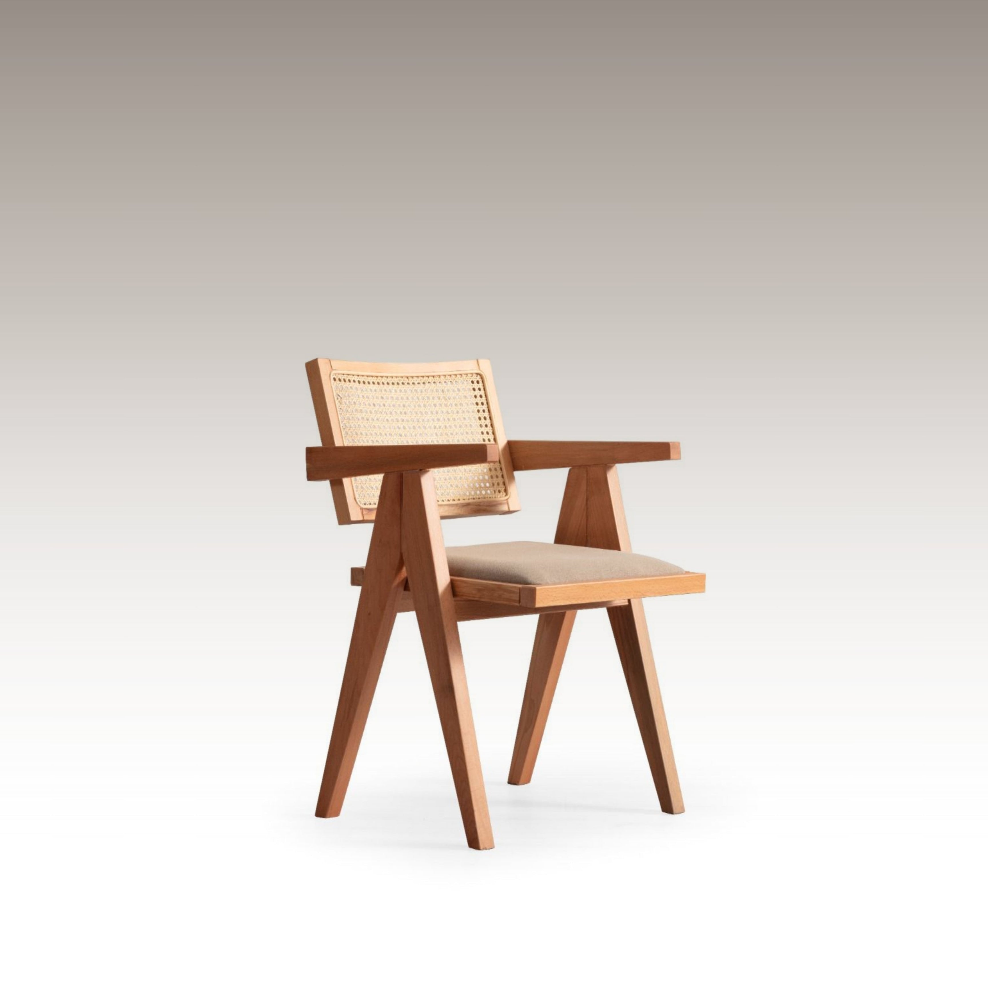 Tuscany Oak Dining Chair in Studio