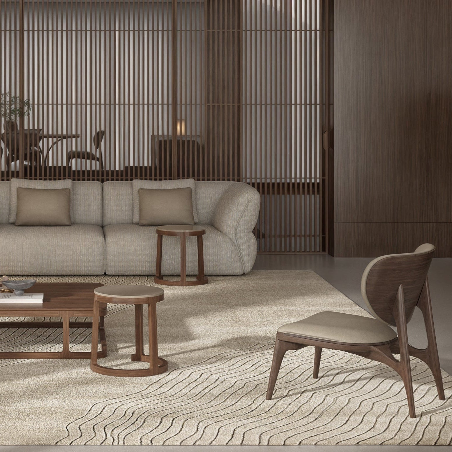 Lumaro Lounge Chair in Livingroom