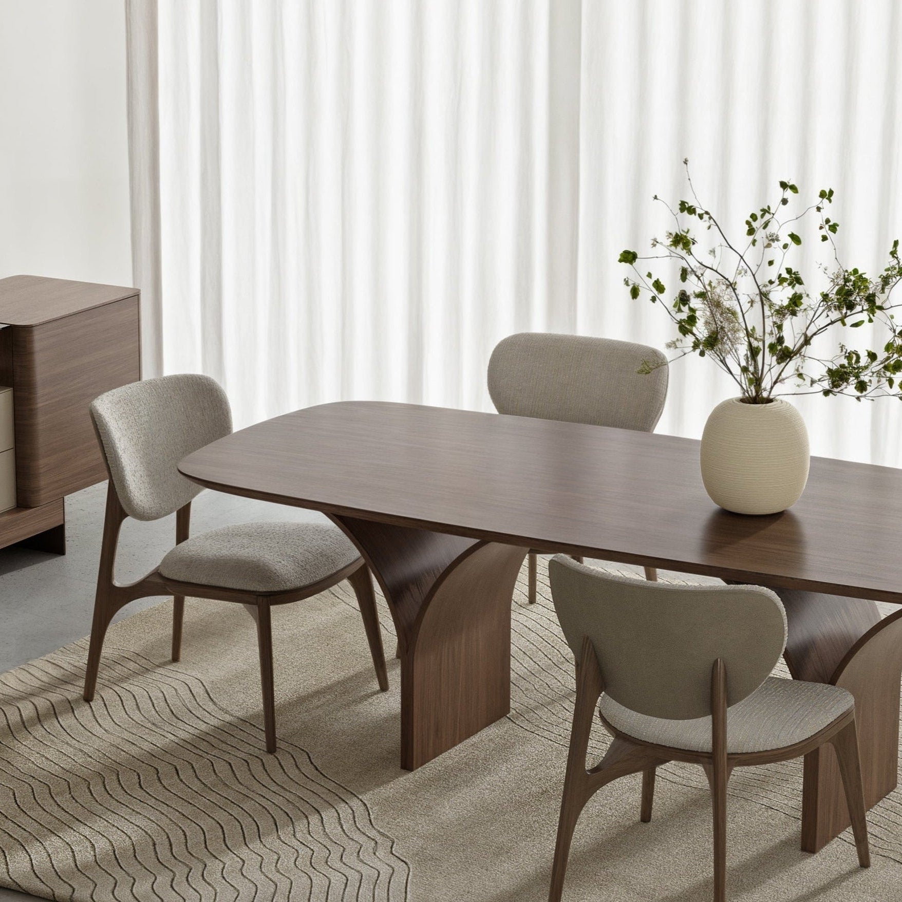 Moderno Wood Dining table