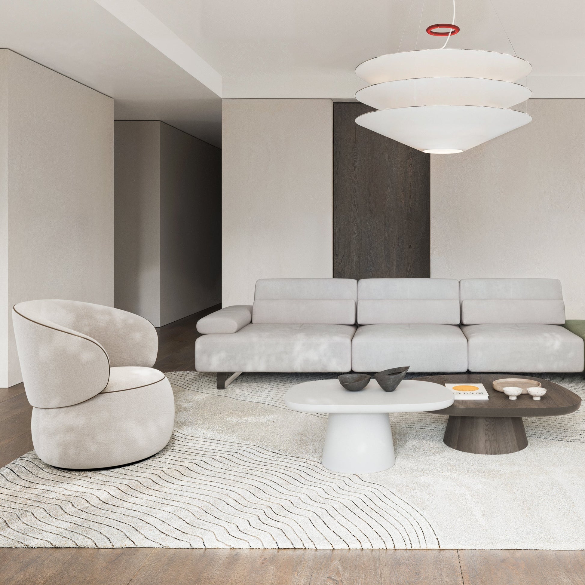 Moss Swivel Armchair