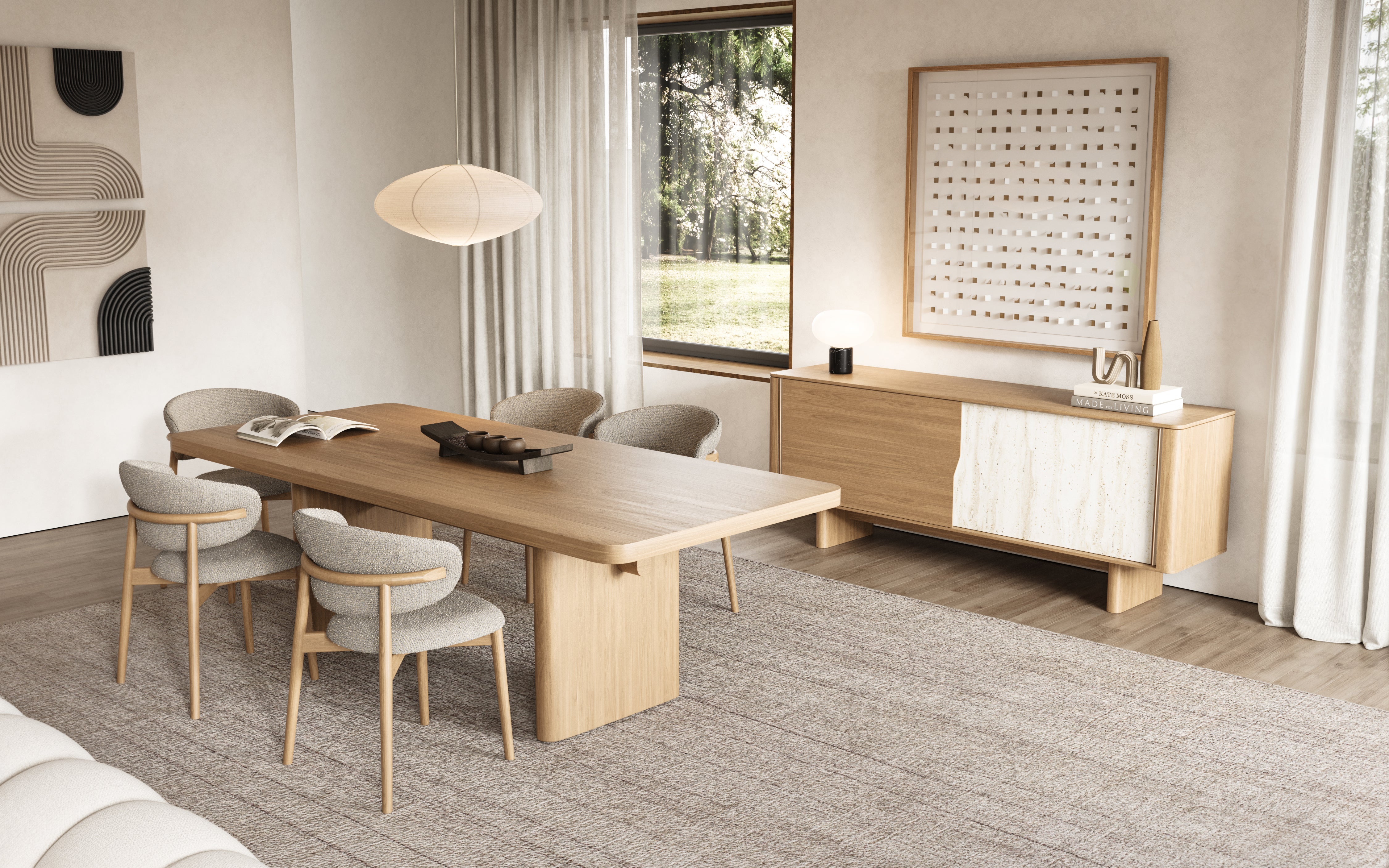 Tierre Oak Dining Chair