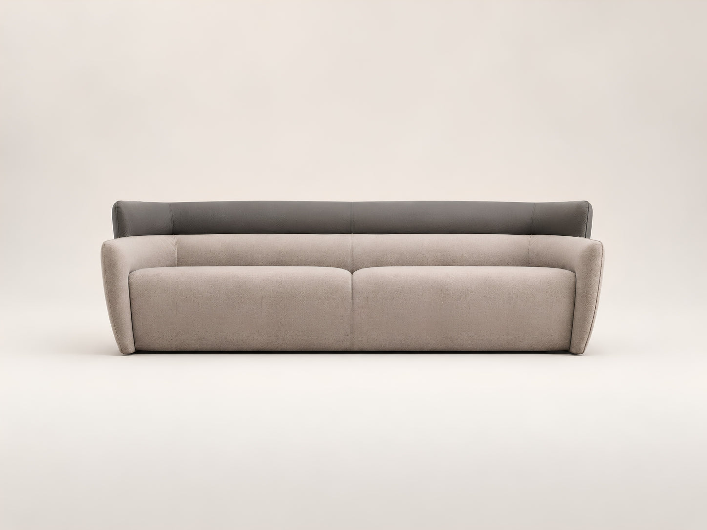 Wave Sofa by Canapy Furniture featuring a curved design, gently flowing backrest and modern luxury comfort