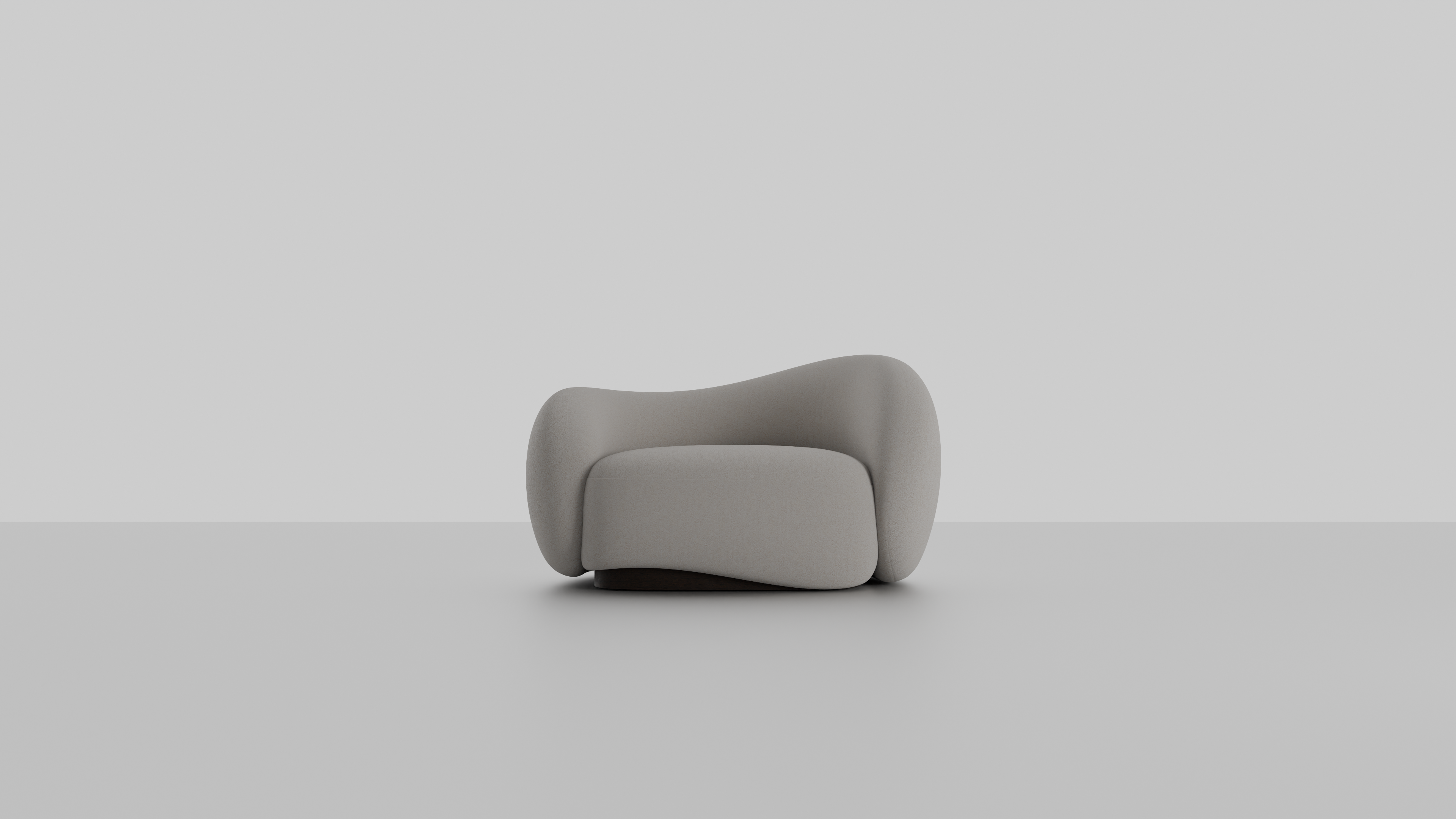 Orelle Armchair – Modern Curved Accent Chair