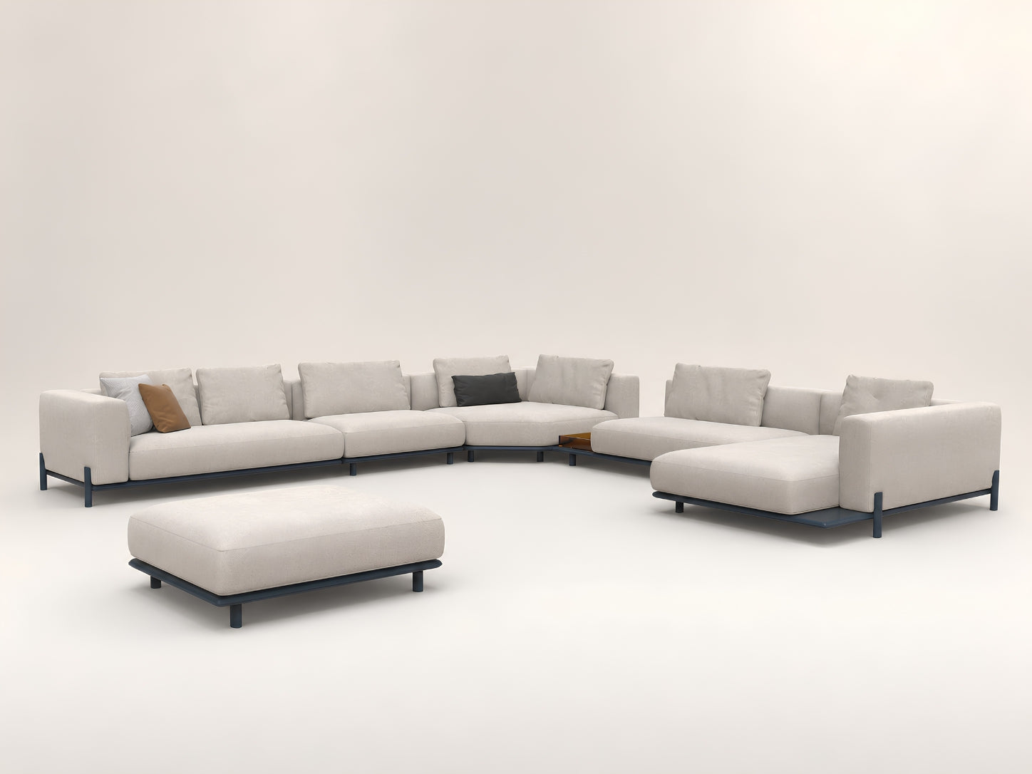 Ronco Modular Sofa – Customizable Italian Design