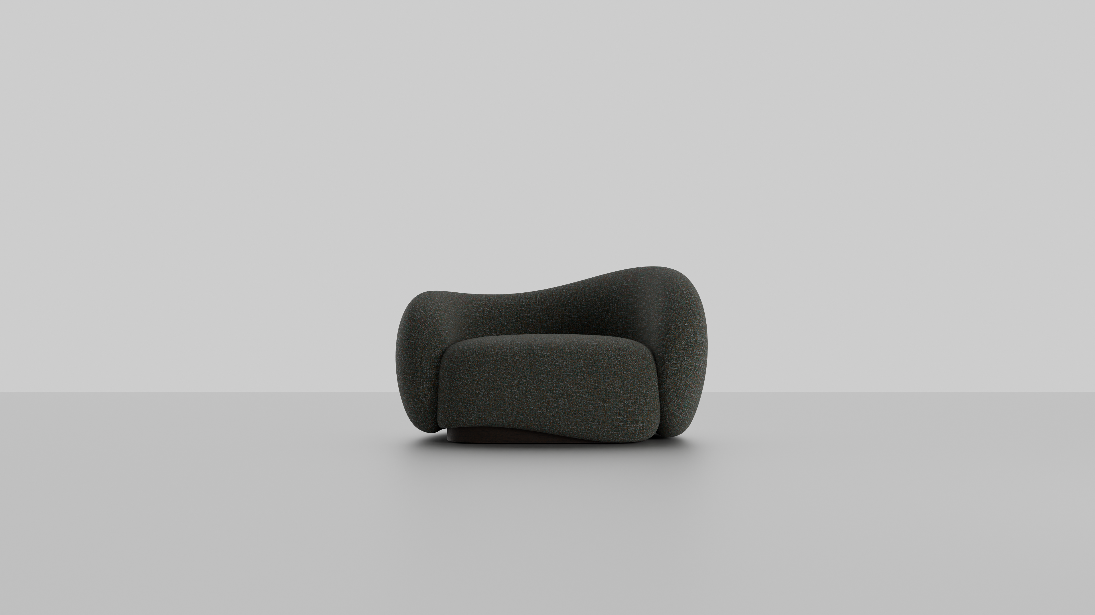Orelle Armchair – Modern Curved Accent Chair