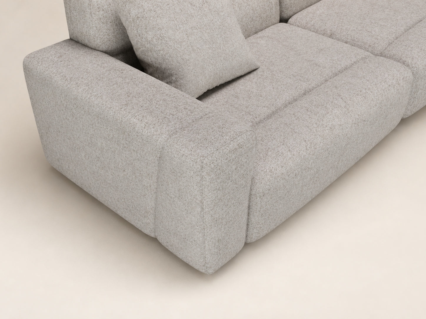 Lamone Sofa – Sculptural Low Profile Design