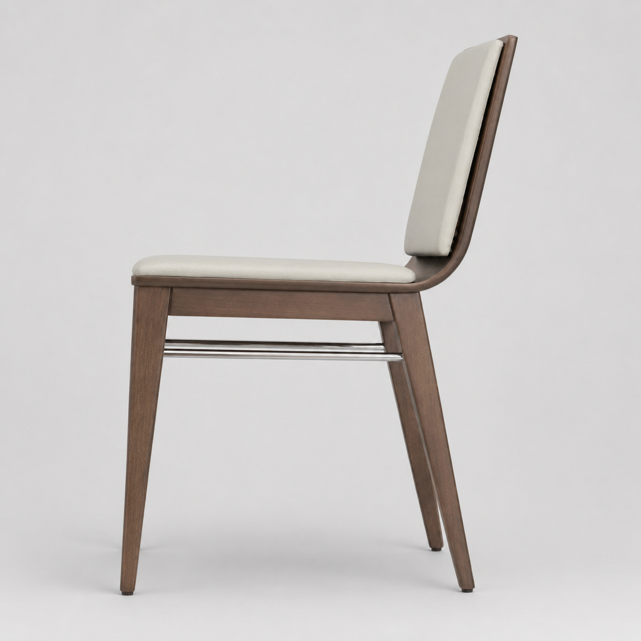Arc Dining Chair American Walnut Finish