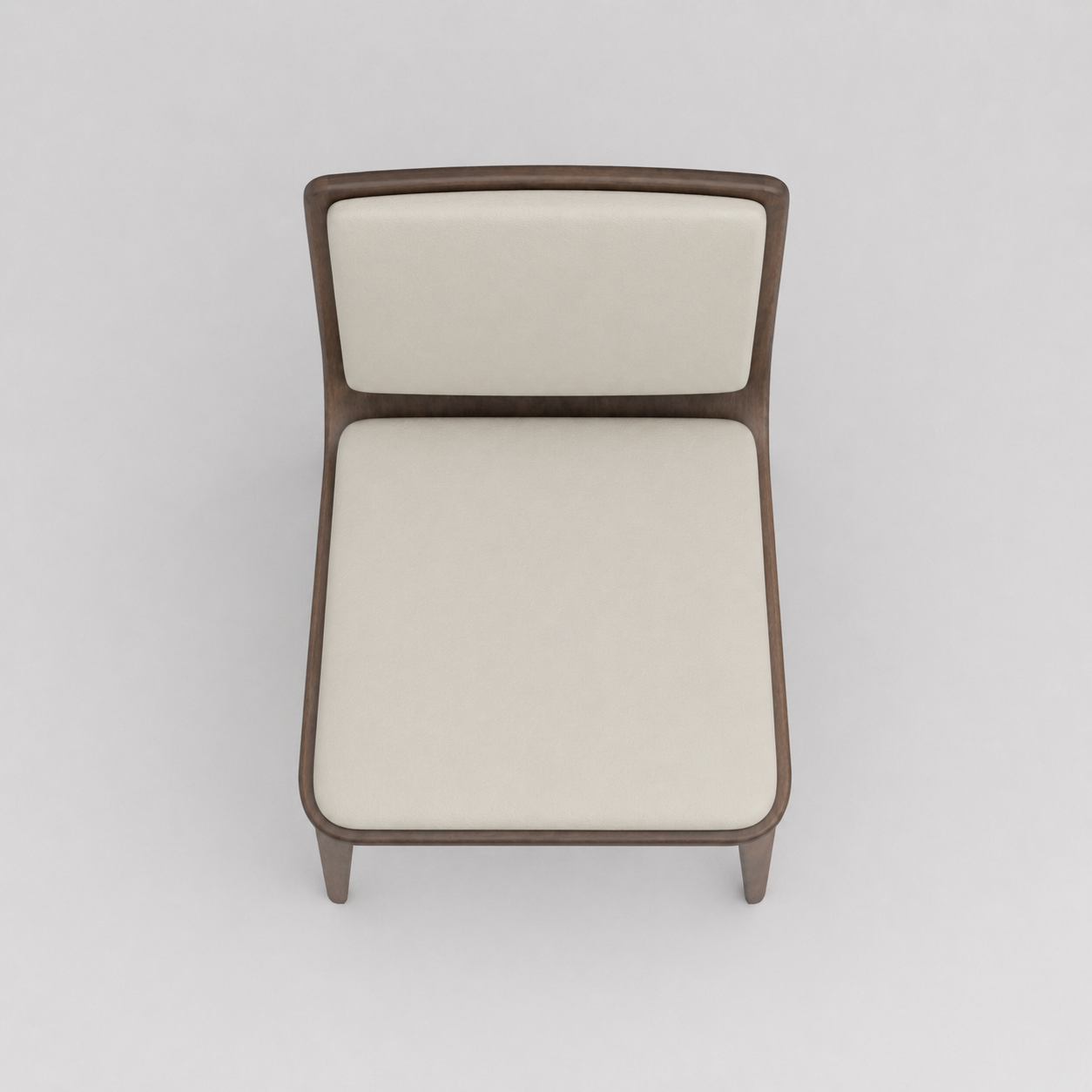 Arc Dining Chair American Walnut Finish