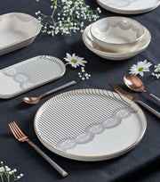 Stripes 27 Pcs Dinner Set