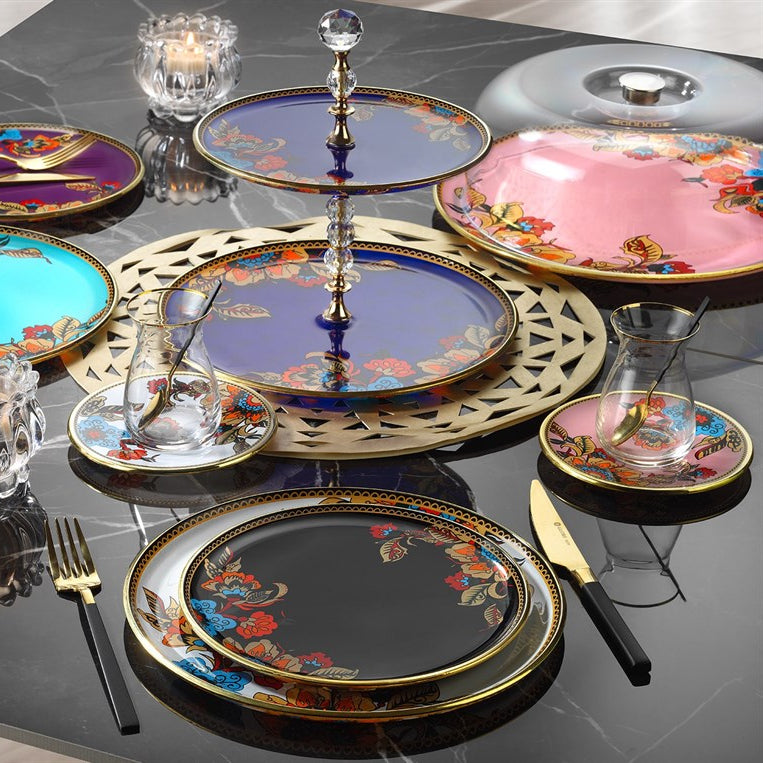 Glamor Cake Plate Set