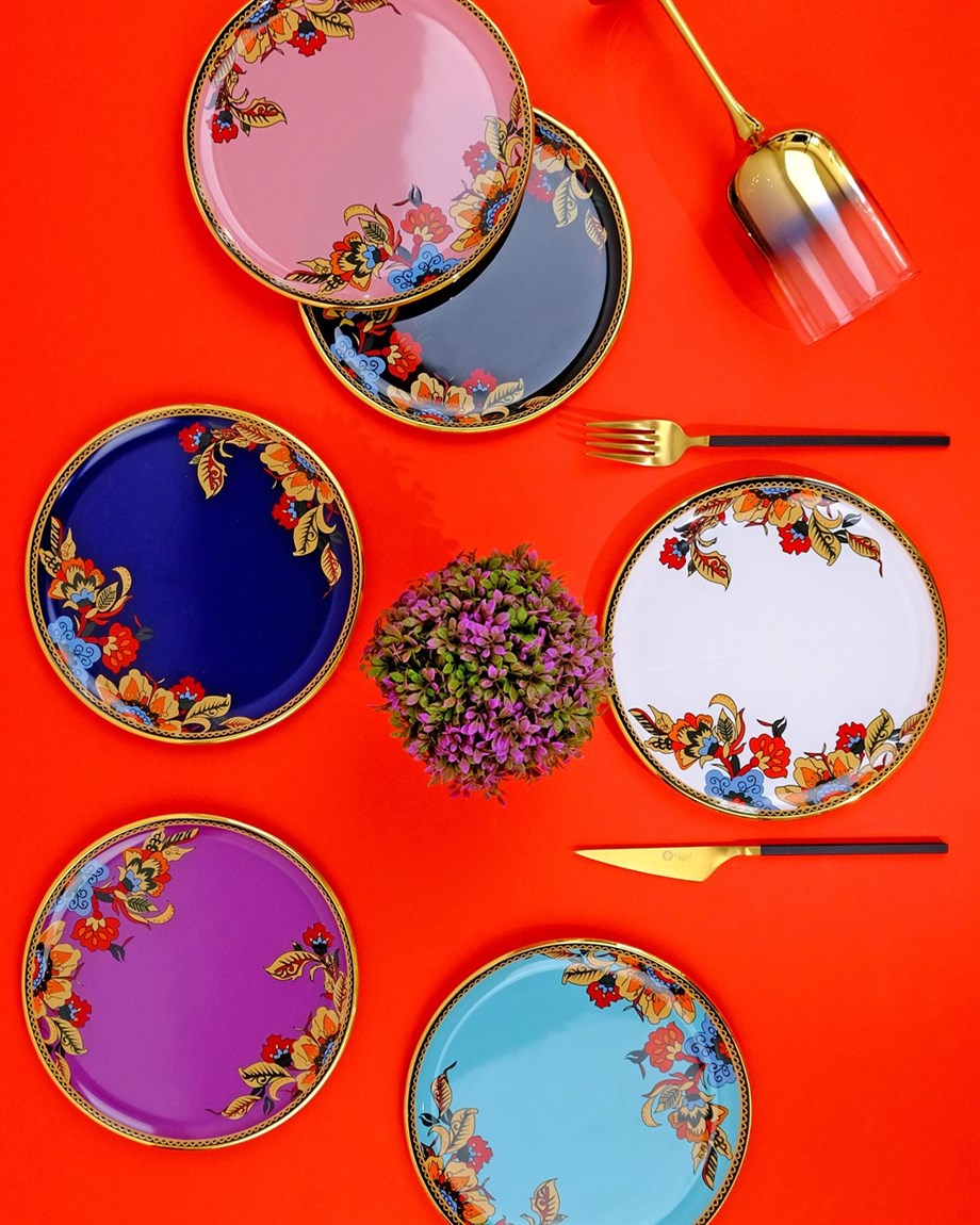 Glamor Cake Plate Set