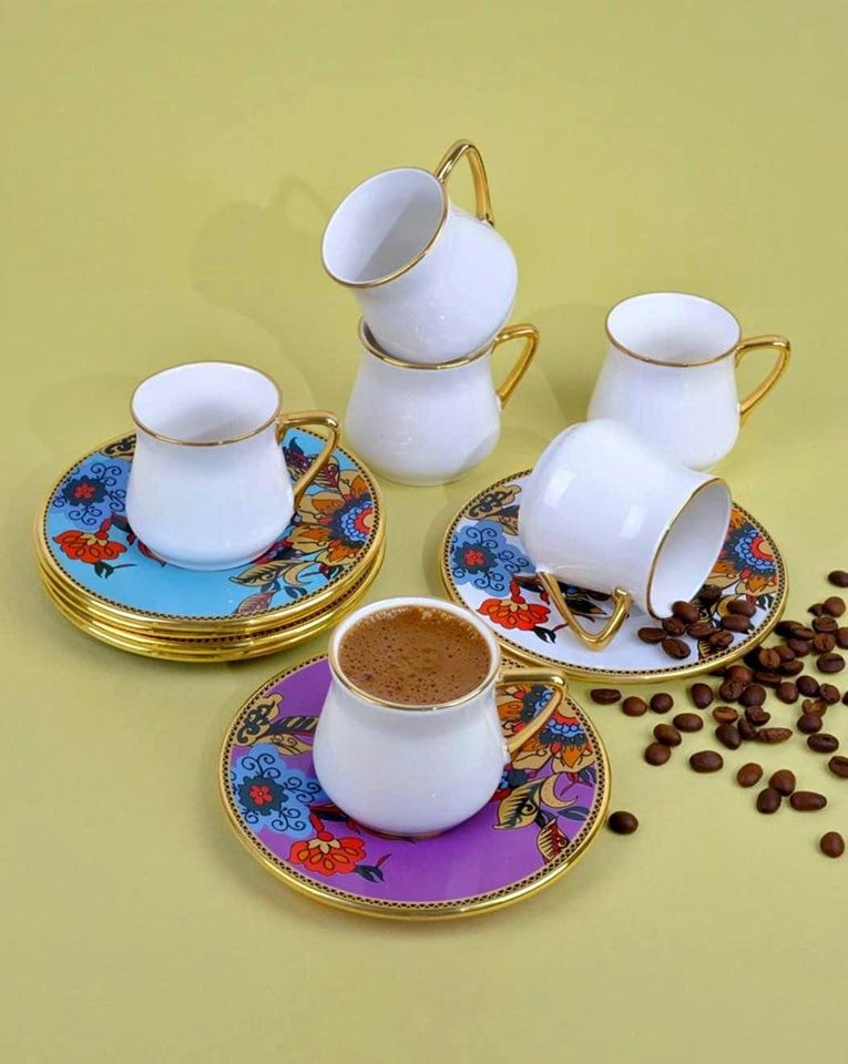 Glamor Coffee Cup Set