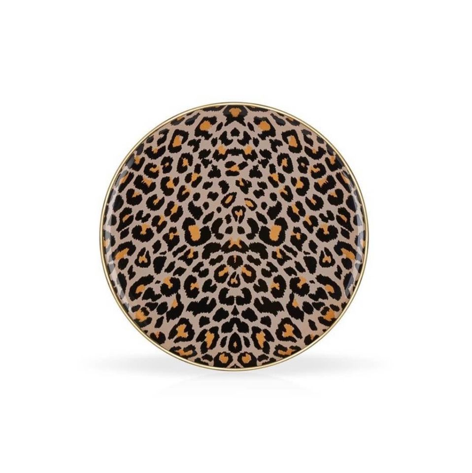 Leopard Serving Plate Set