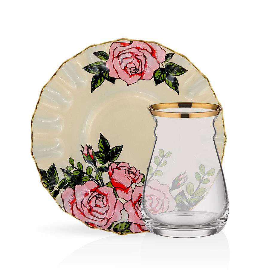 Floral Cream Tea Set