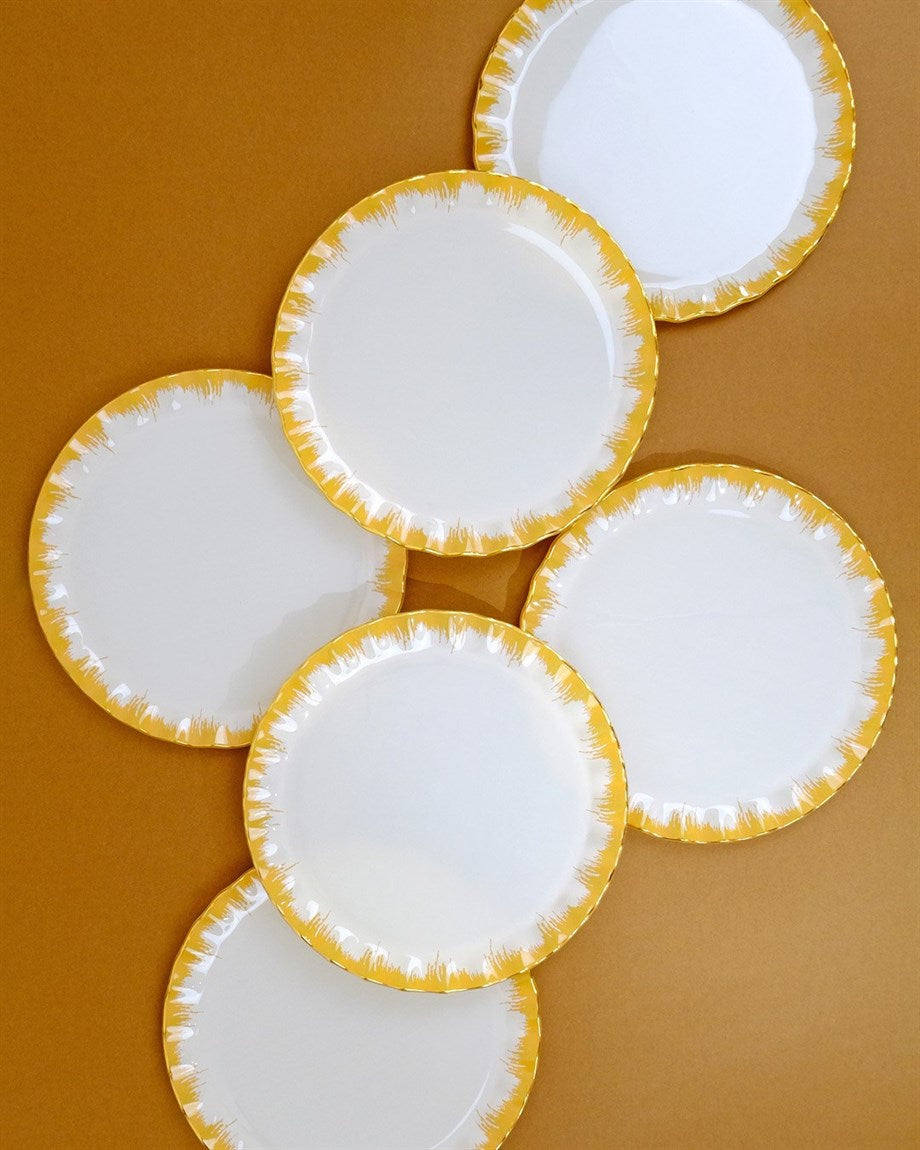 Caramel Serving Plate Set