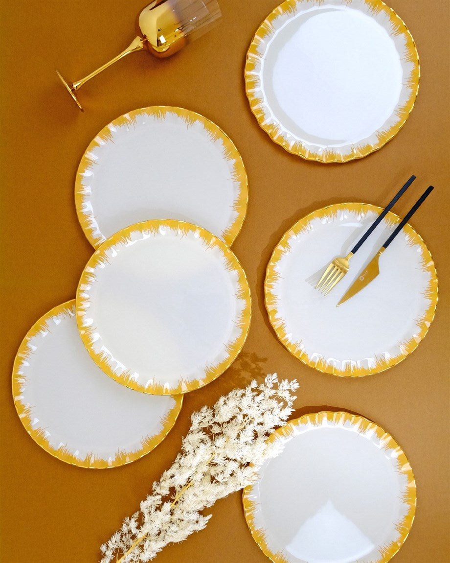 Caramel Serving Plate Set