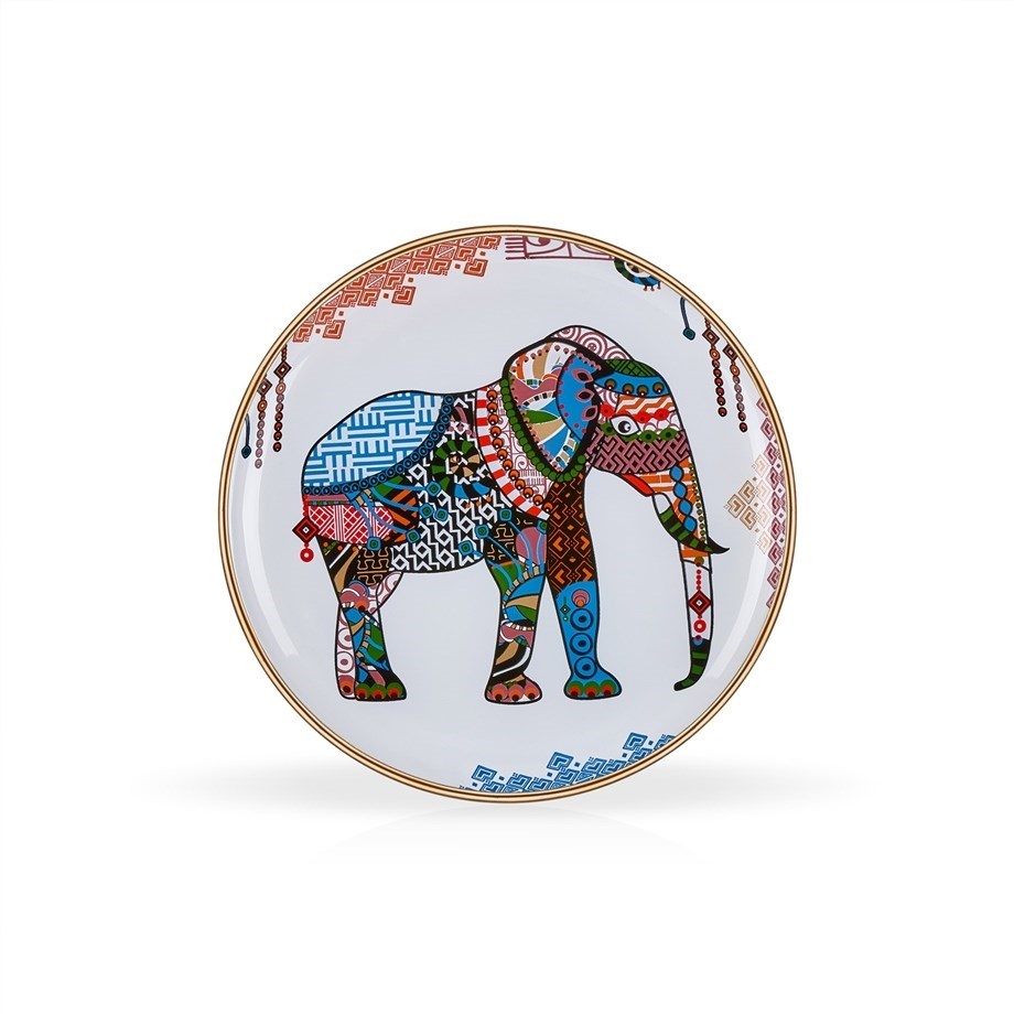 Elephant Cake Plate Set