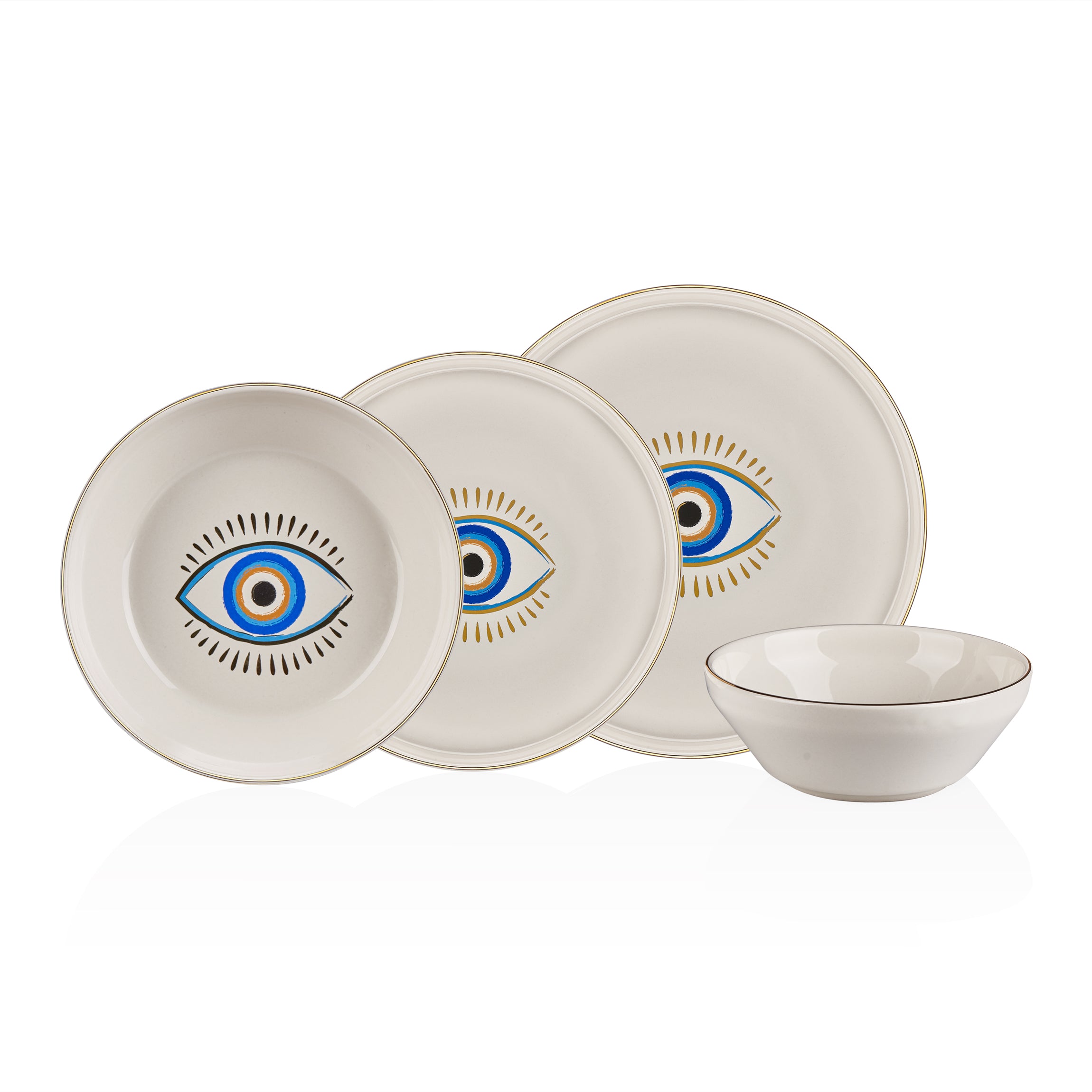 Eye Dinnerware Set (24 pcs)