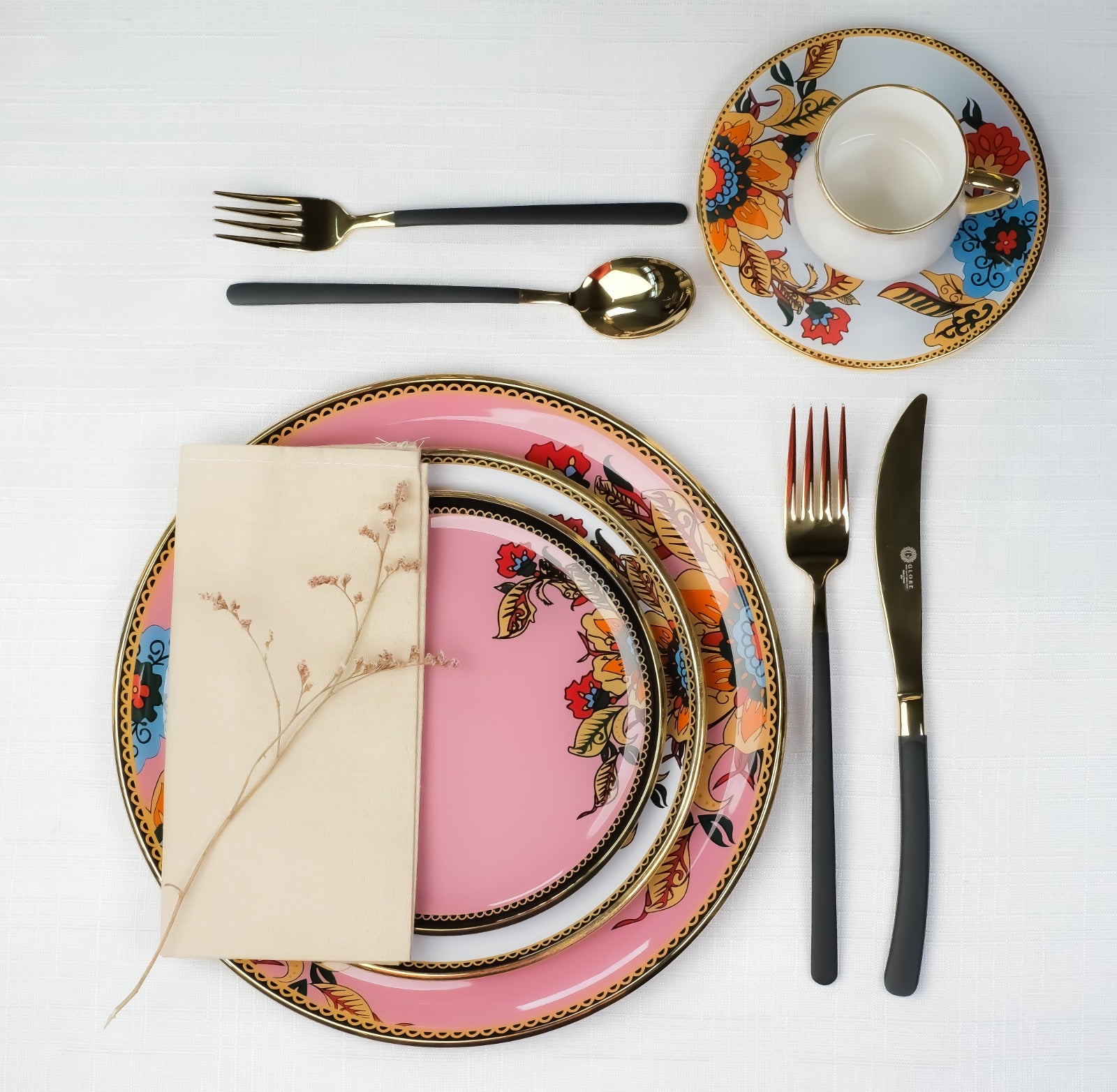 Glamor Cake Plate Set