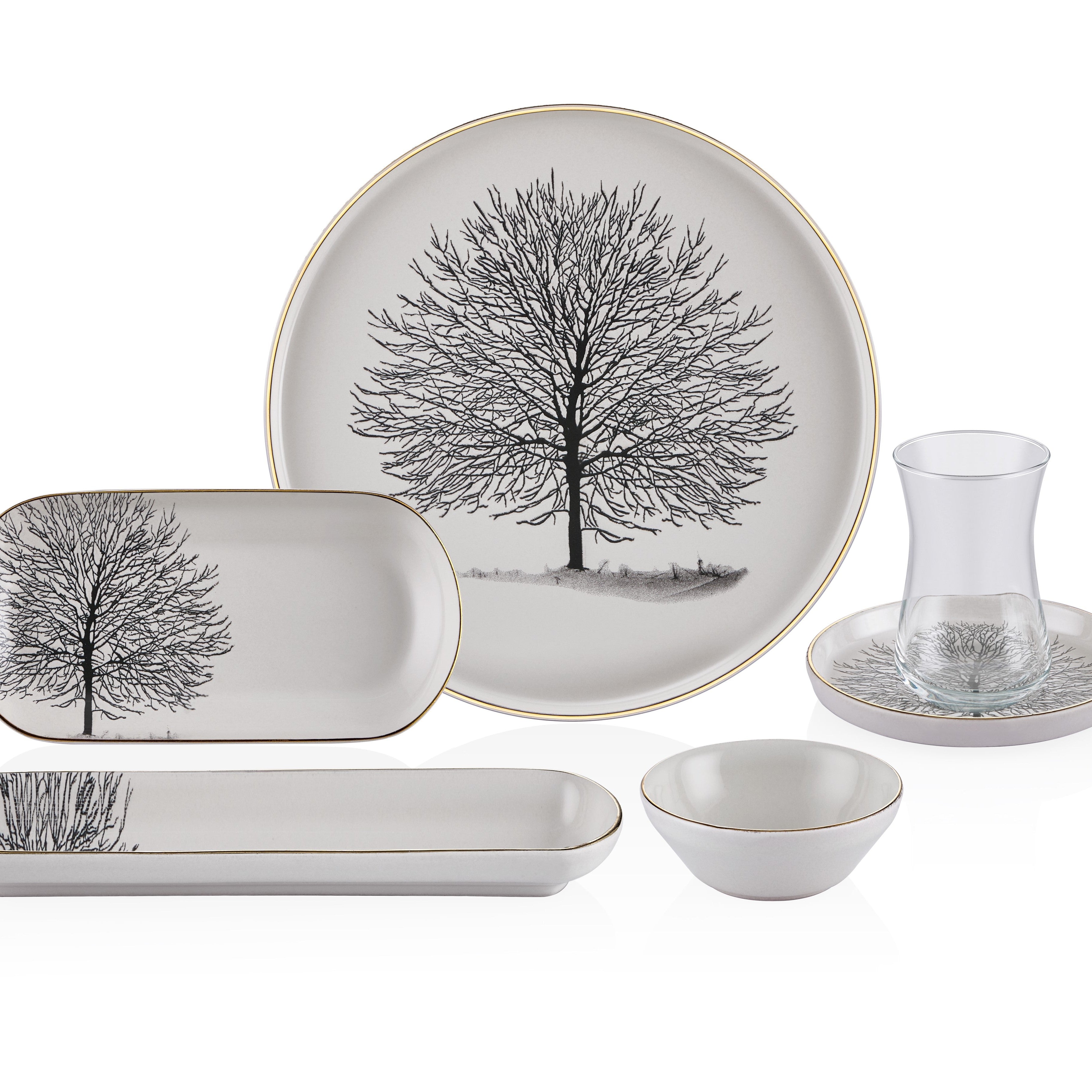 Planetree 26 Pcs Breakfast Set