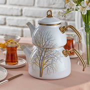 Planetree Enamel Teapot