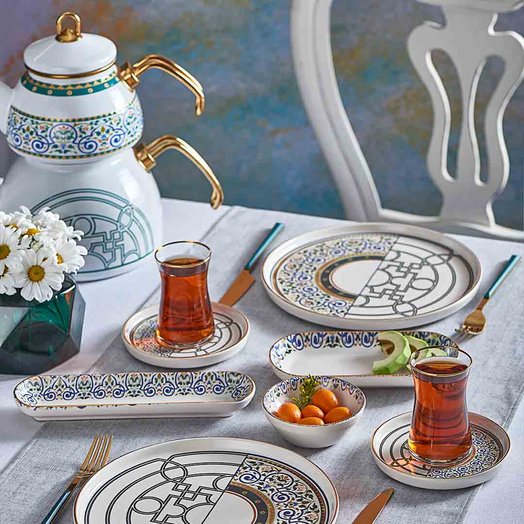 Majestic Enamel Teapot Set