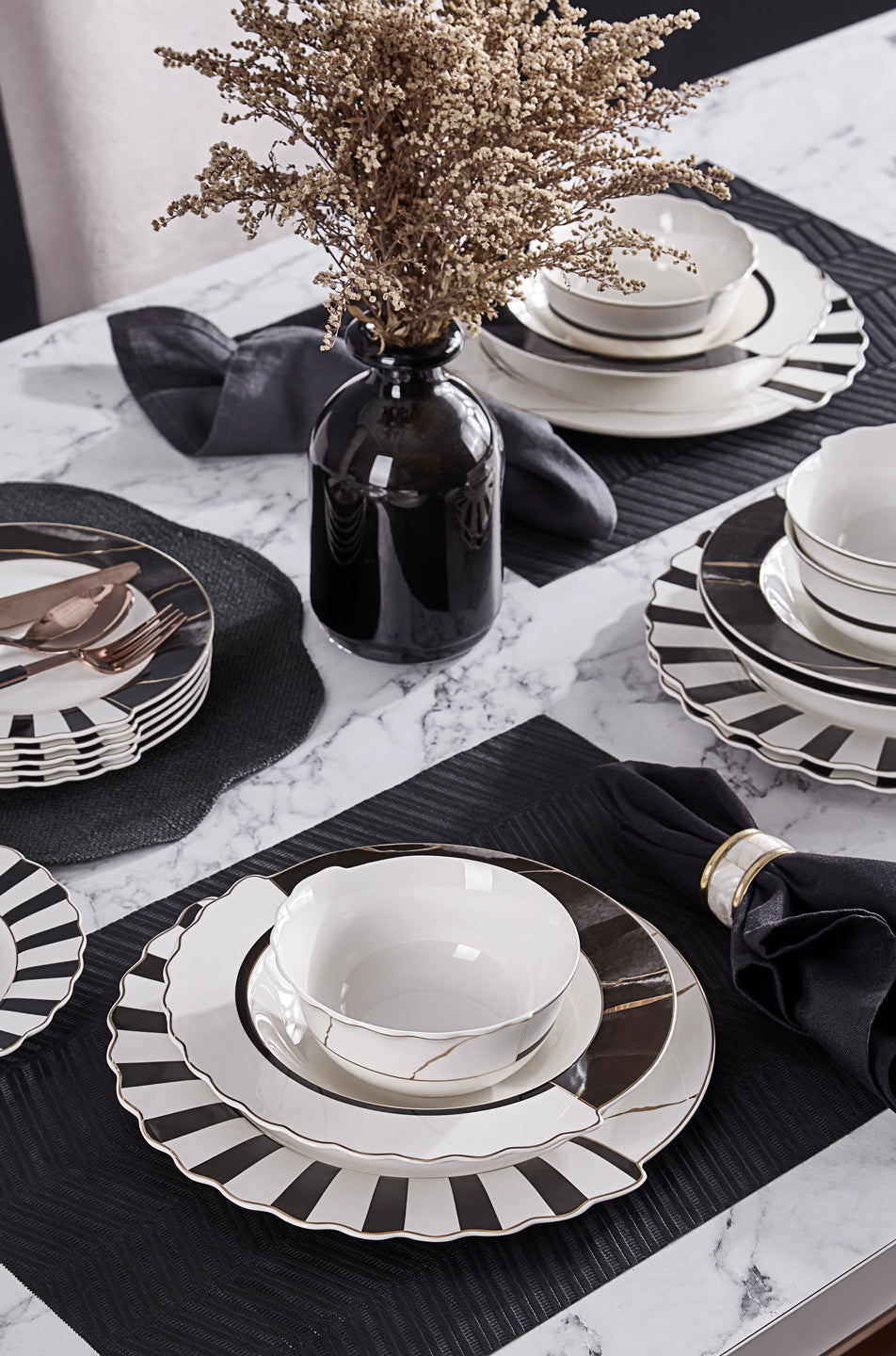 Tune Plus 24 Pcs 6 Person Dining Set