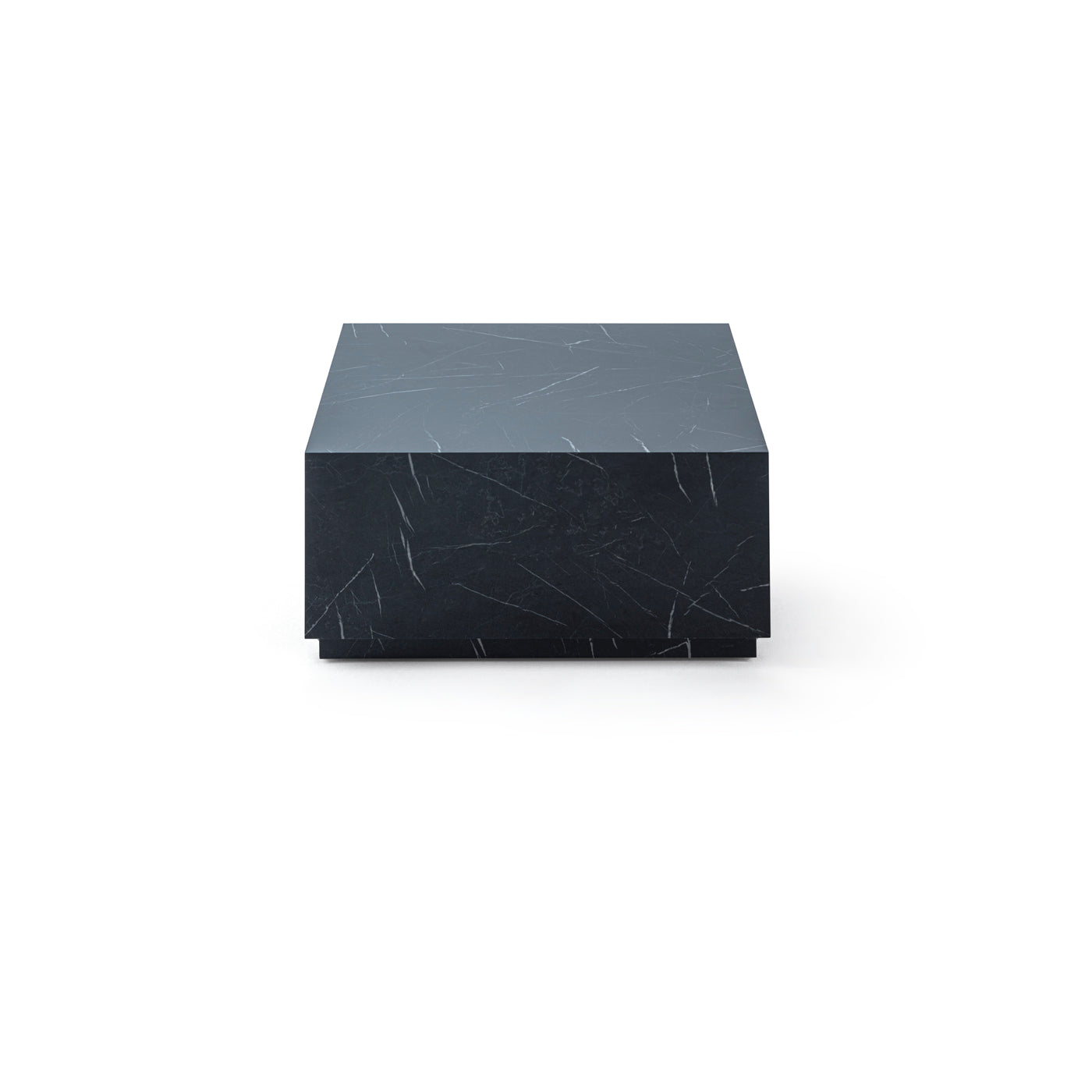 Black Marble Square Coffee Table featuring a sleek marble top and modern design, ideal for luxury interiors. Available with fast shipping across the GTA and Canada.