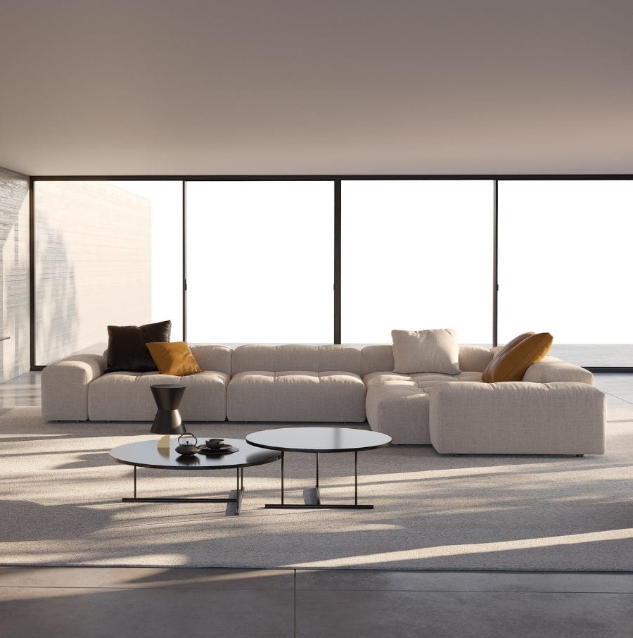 Back view of Arte Dream Modular Sofa for spacious interiors