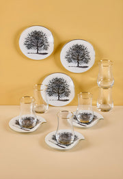 Planetree 6 Person Tea Glass Set