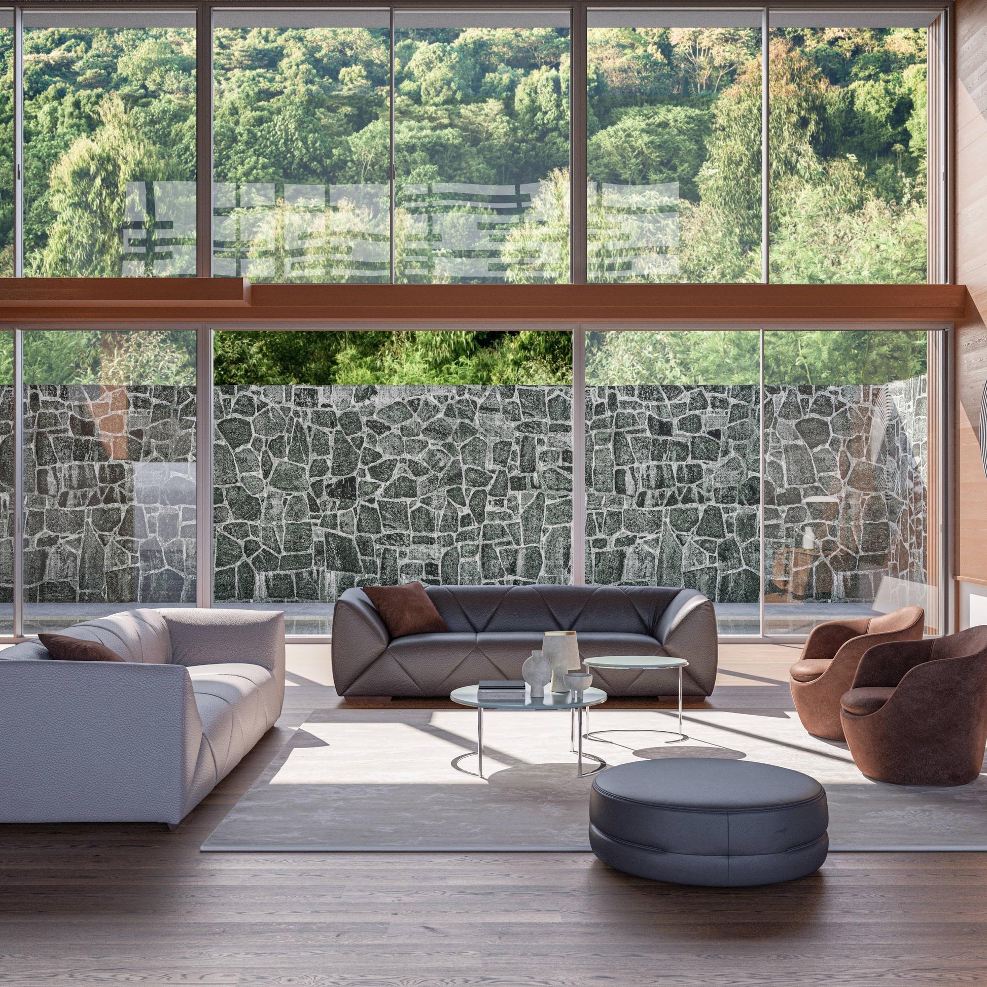Eclipse Sofa in sleek, contemporary design with customizable options for ultimate comfort.