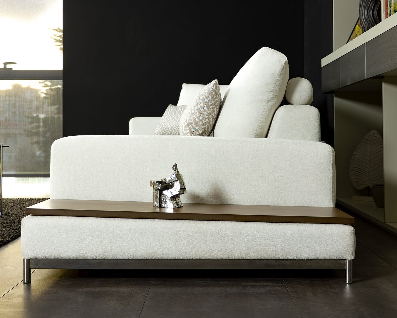 Nova Modular Sofa with customizable fabric and configuration, designed for contemporary living spaces.