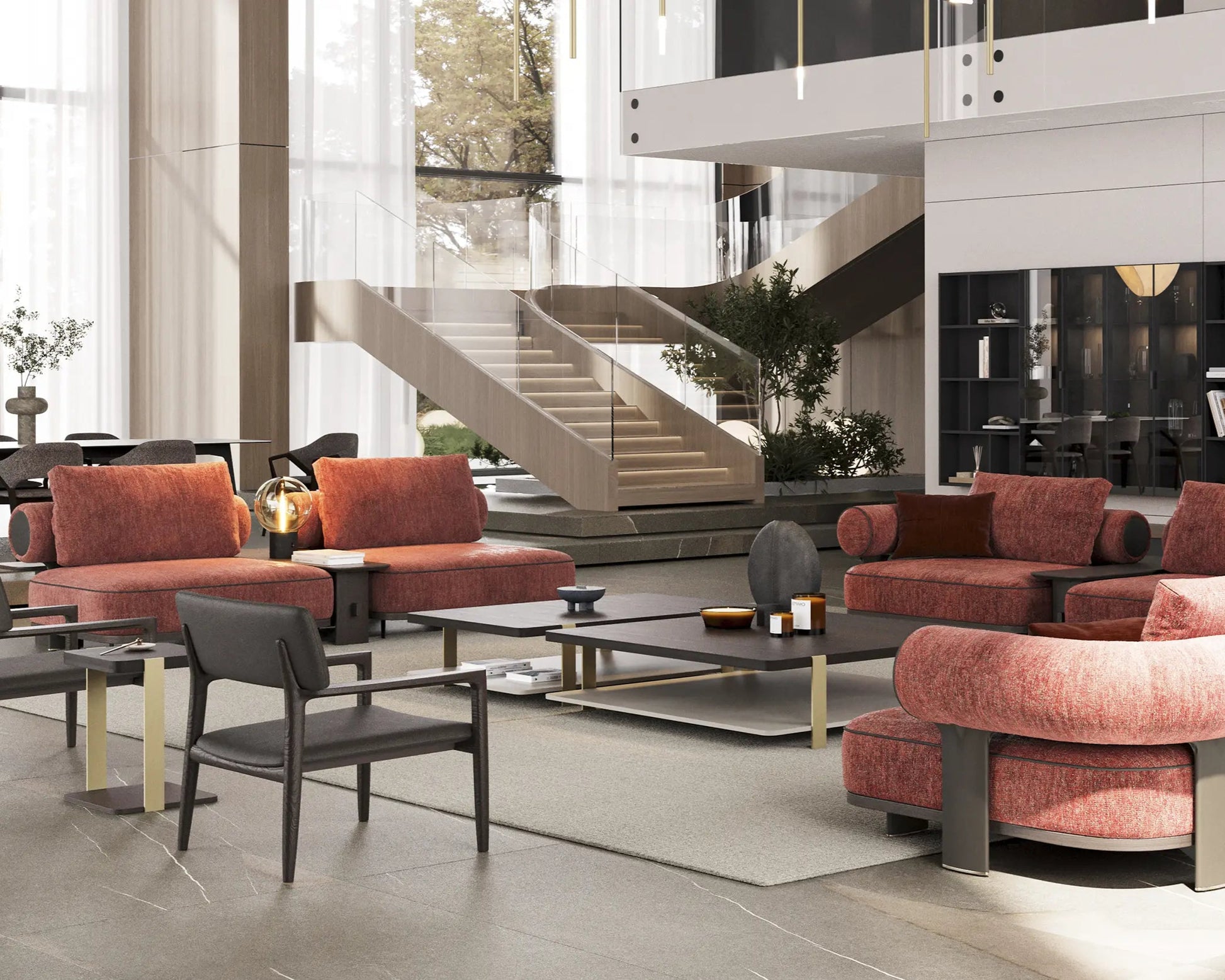 Kyoto Modular Sofa with minimalist, Japanese-inspired design and fully customizable configurations.