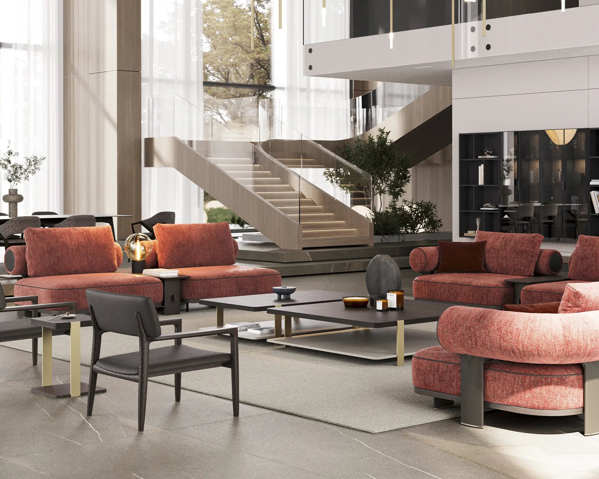 Kyoto Modular Sofa with minimalist, Japanese-inspired design and fully customizable configurations.