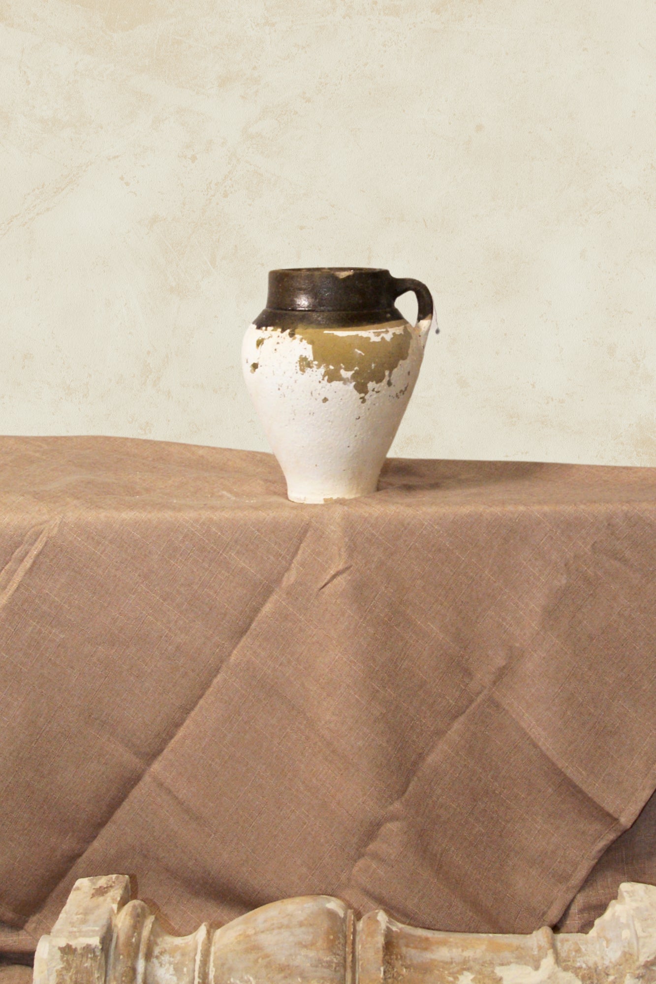 Glazed Top Oil Jug