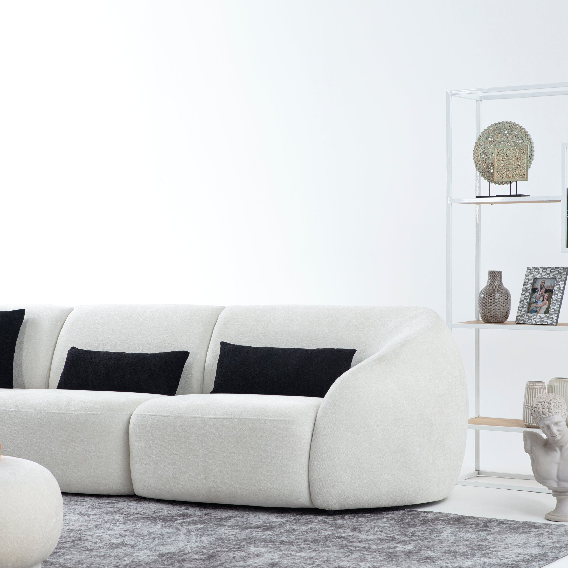 Hawaii Modular Sofa inspired by island living, offering spacious and customizable configurations.
