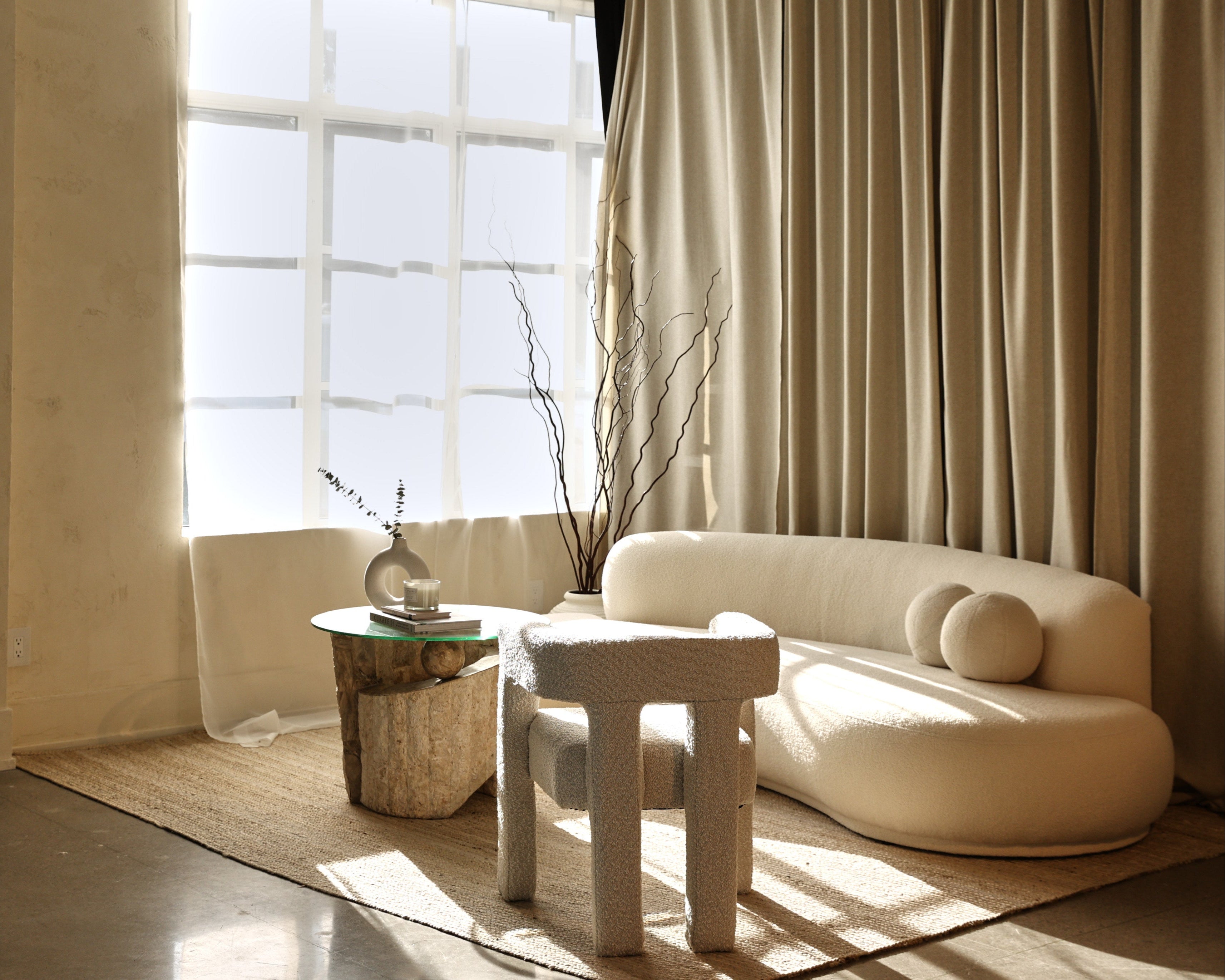 Teddy Sofa featuring plush, customizable seating with a luxurious, modern design perfect for cozy living spaces.