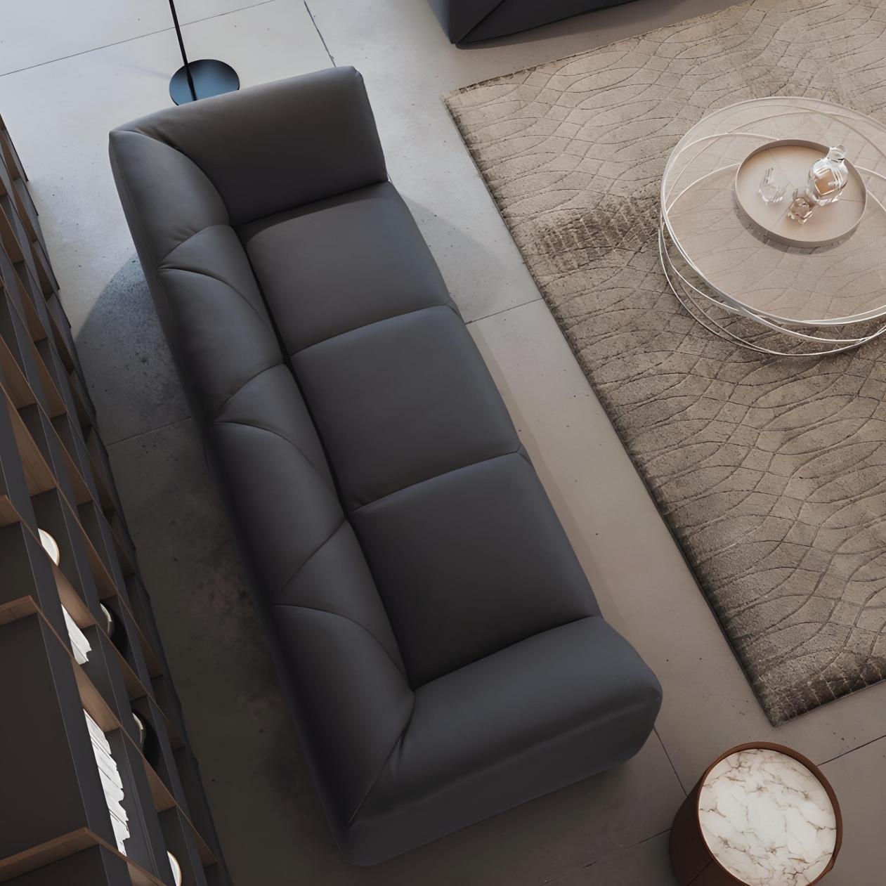 Eclipse Sofa with sleek lines, luxurious upholstery, and customizable comfort, perfect for modern and minimalist interiors. Available with fast shipping across the GTA and Canada.