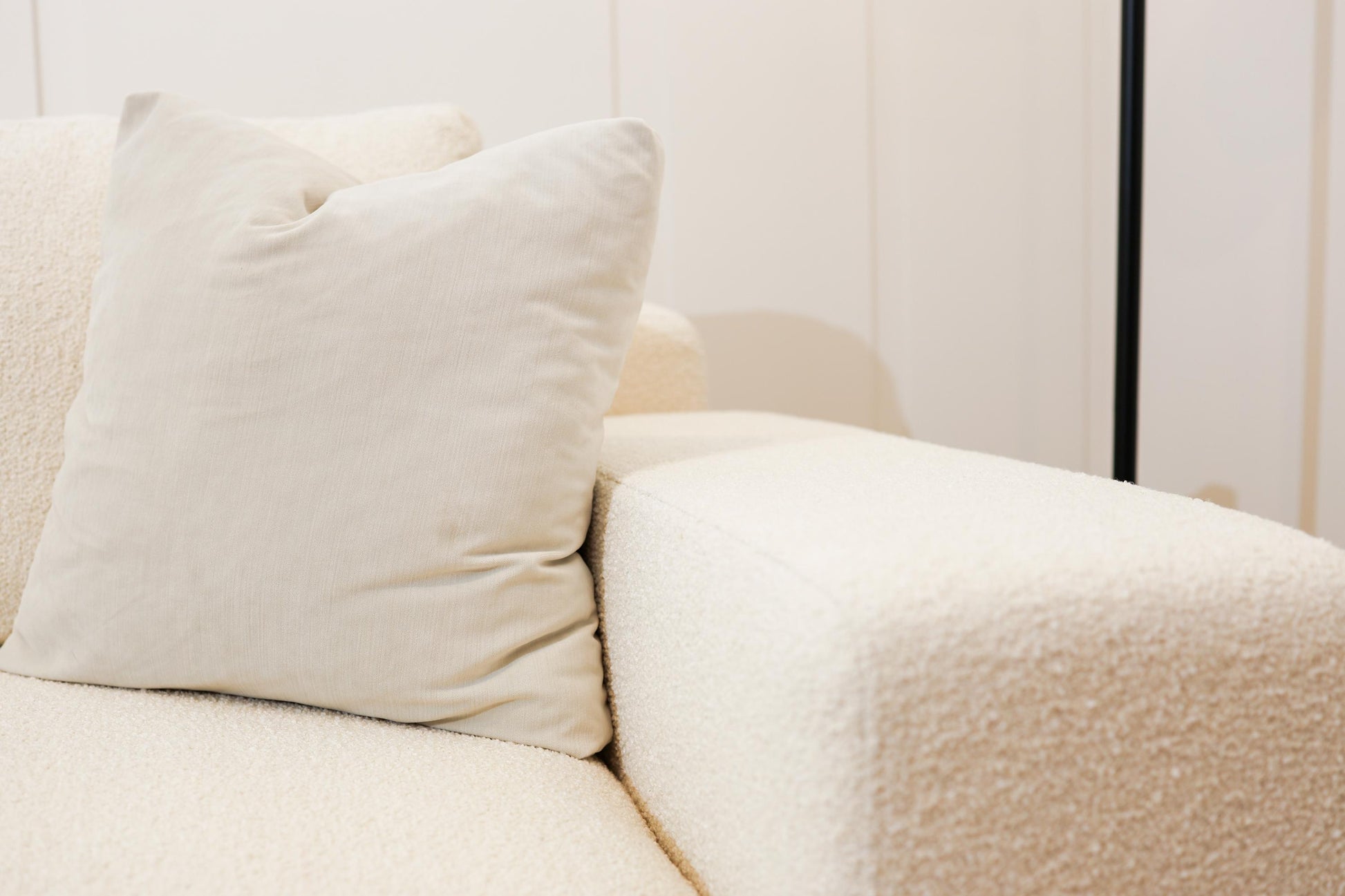 Aura Sofa with modern design, plush customizable seating, and luxurious comfort for contemporary interiors. Available with fast shipping across the GTA and Canada.