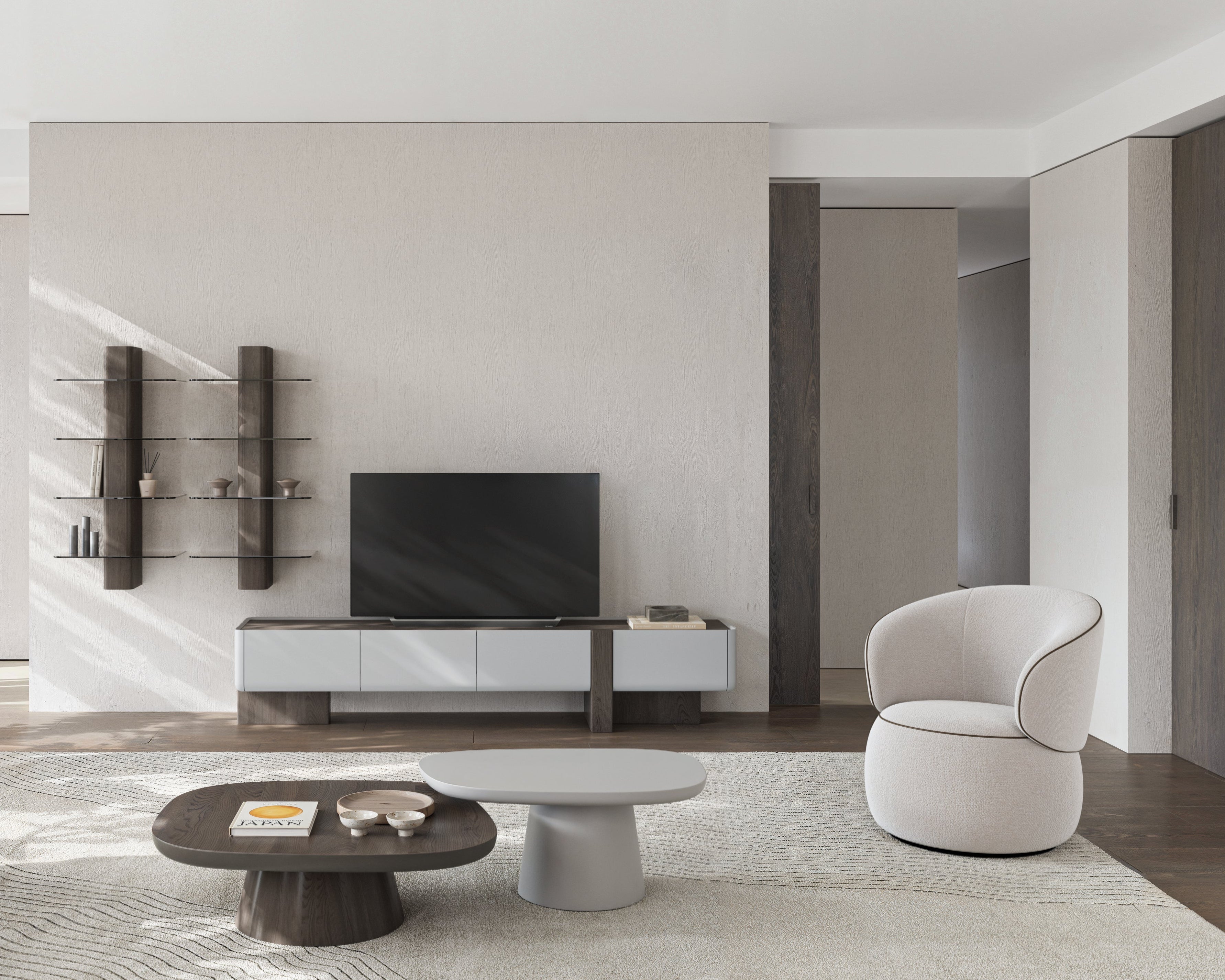 Moss Swivel Armchair