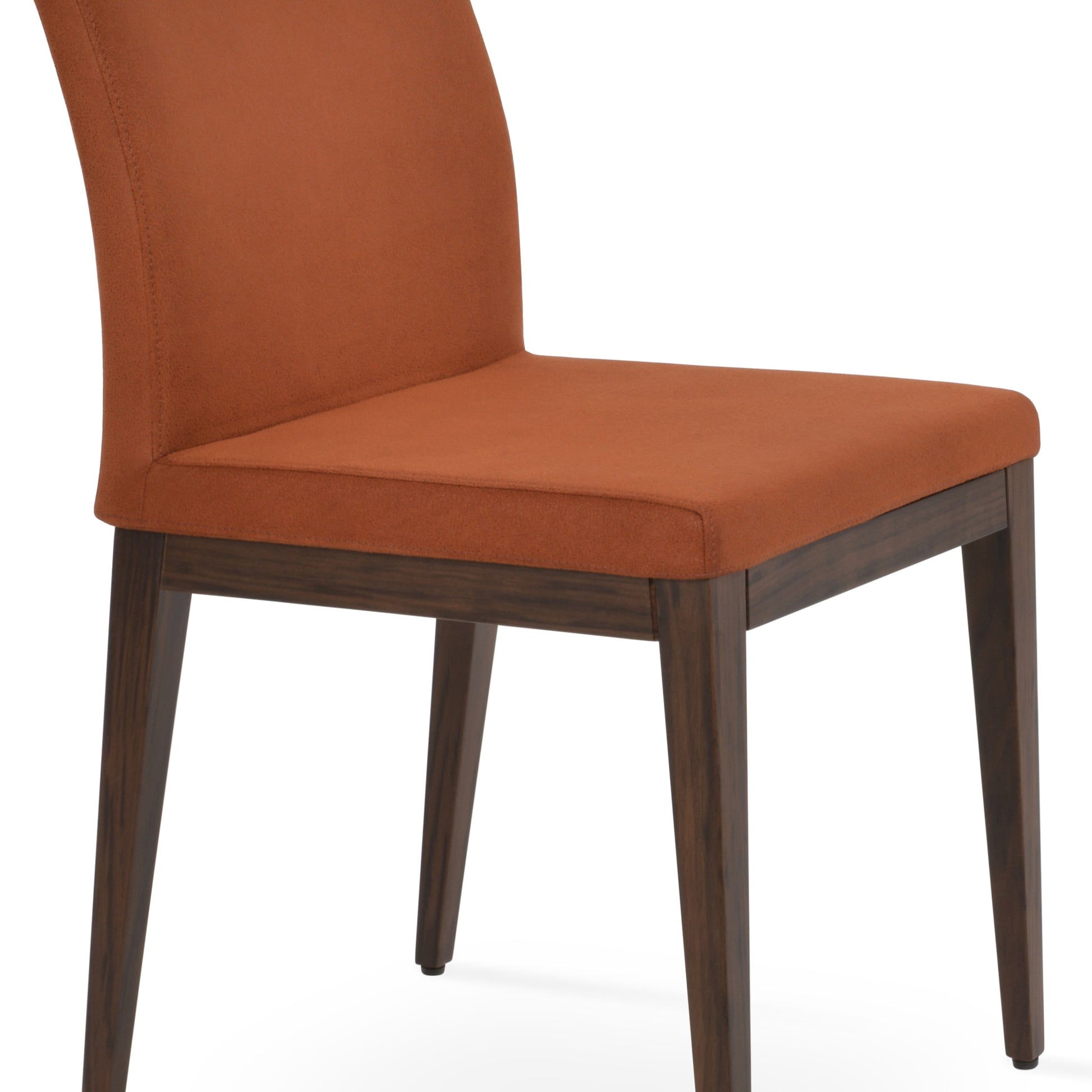 Aria Wood Dining Chair with modern design and elegant finish, ideal for contemporary dining rooms. Available with fast shipping across the GTA and Canada.