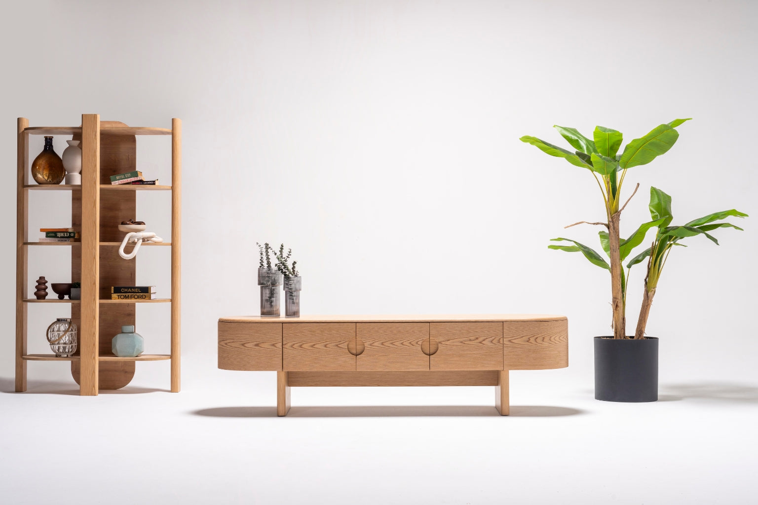 Close-up of the Alva Console’s premium drawer design, highlighting its craftsmanship.