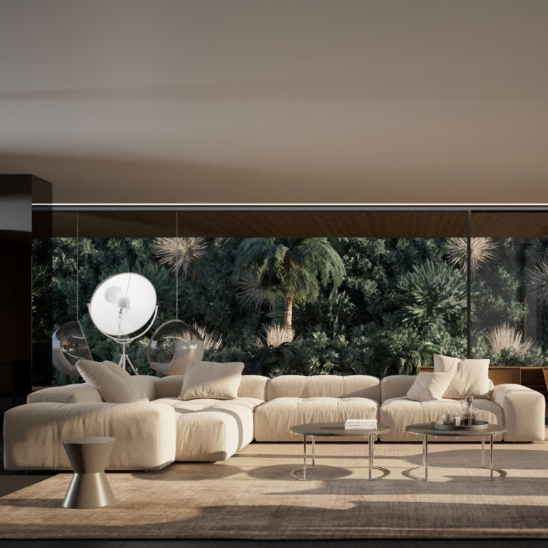Arte Dream Sofa with decorative pillows
