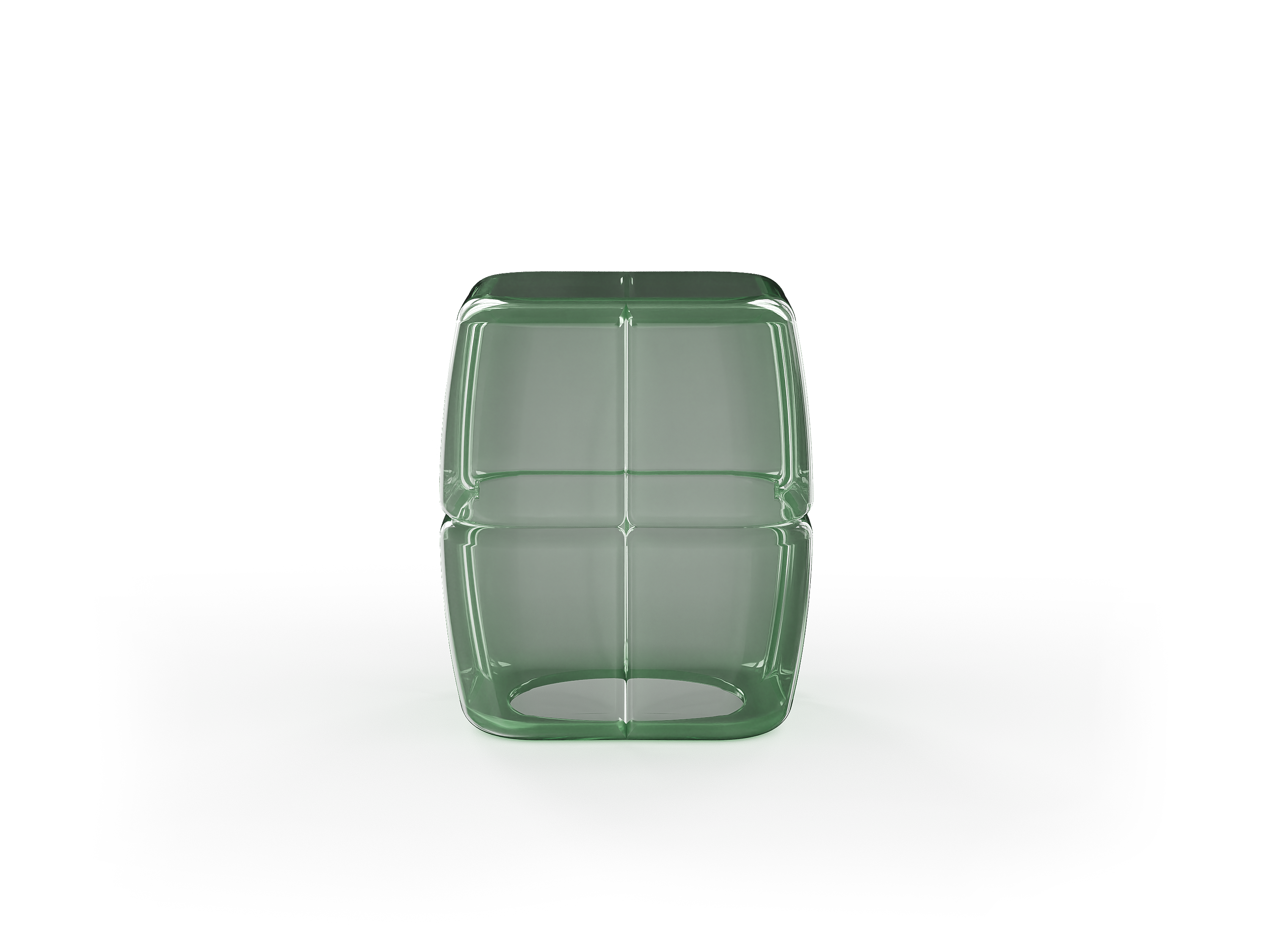 Akida Glass Side Table
