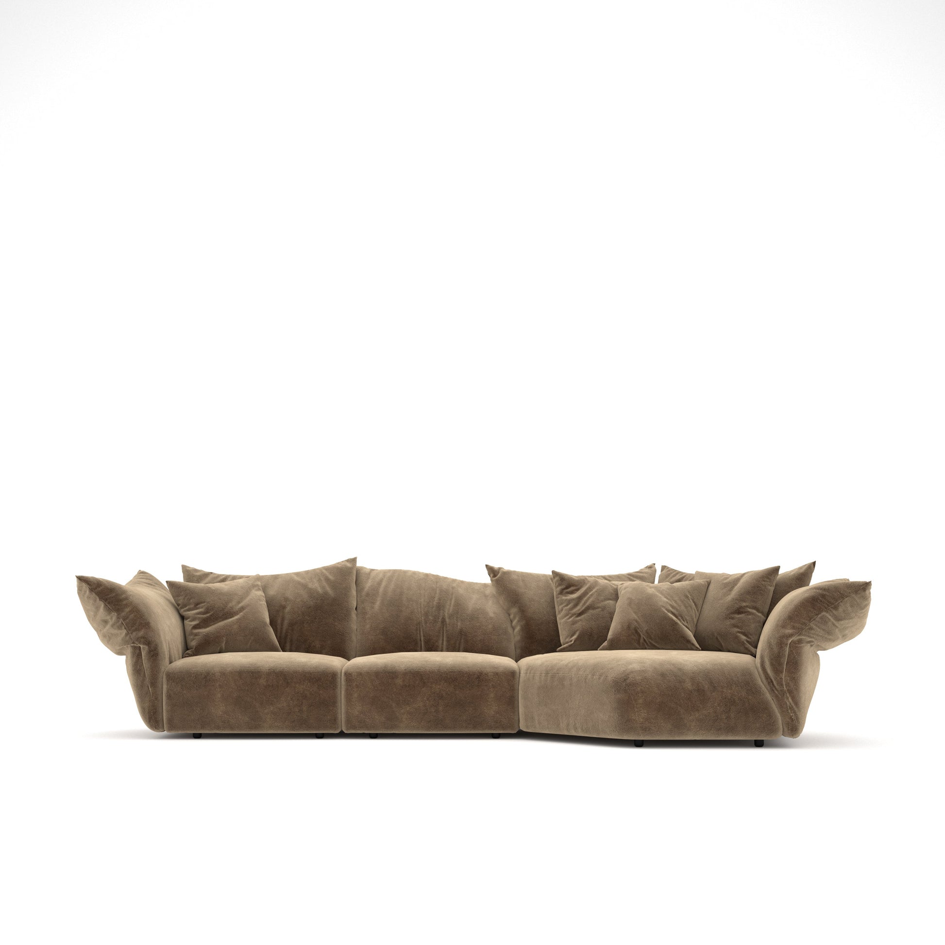 Elm Cozy Modular Sofa featuring plush, deep seating and customizable configurations for contemporary living. Available with fast shipping across the GTA and Canada.