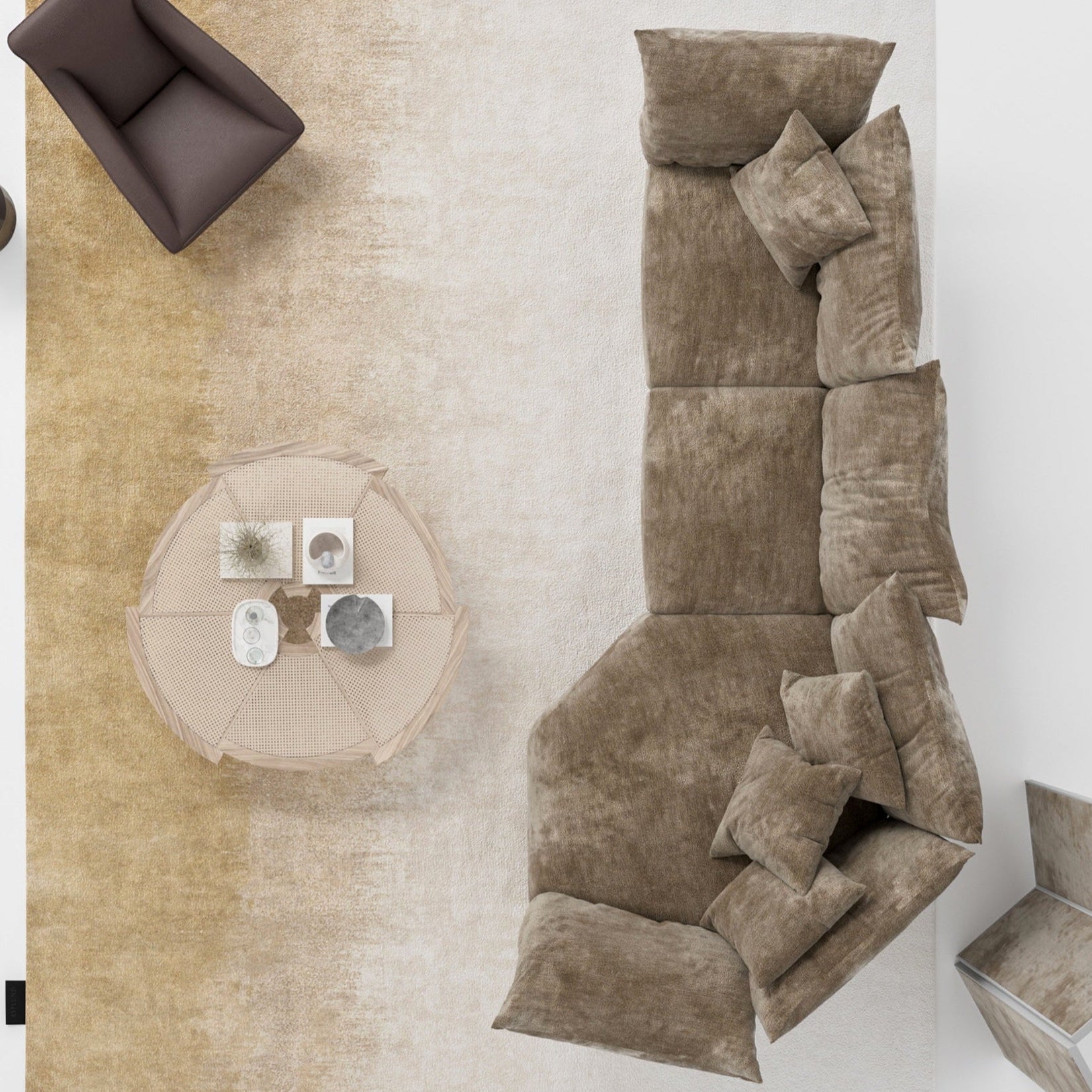Elm Cozy Modular Sofa featuring plush, deep seating and customizable configurations for contemporary living. Available with fast shipping across the GTA and Canada.