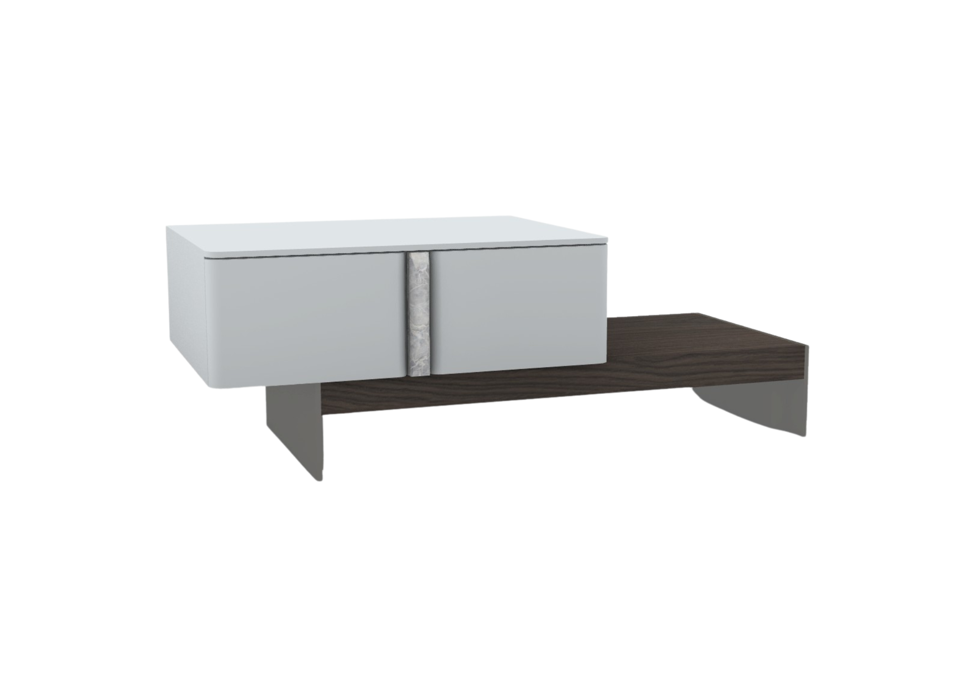 Nightstand in a white background